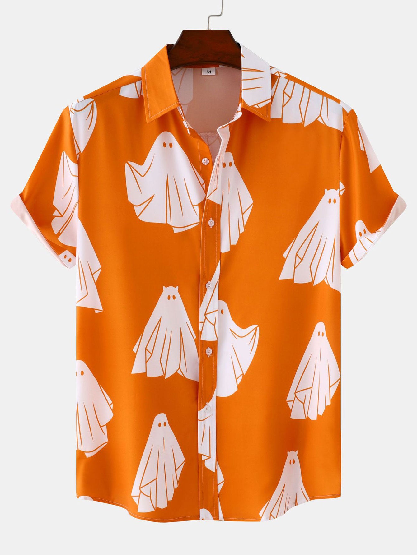 Chemise à imprimé fantôme