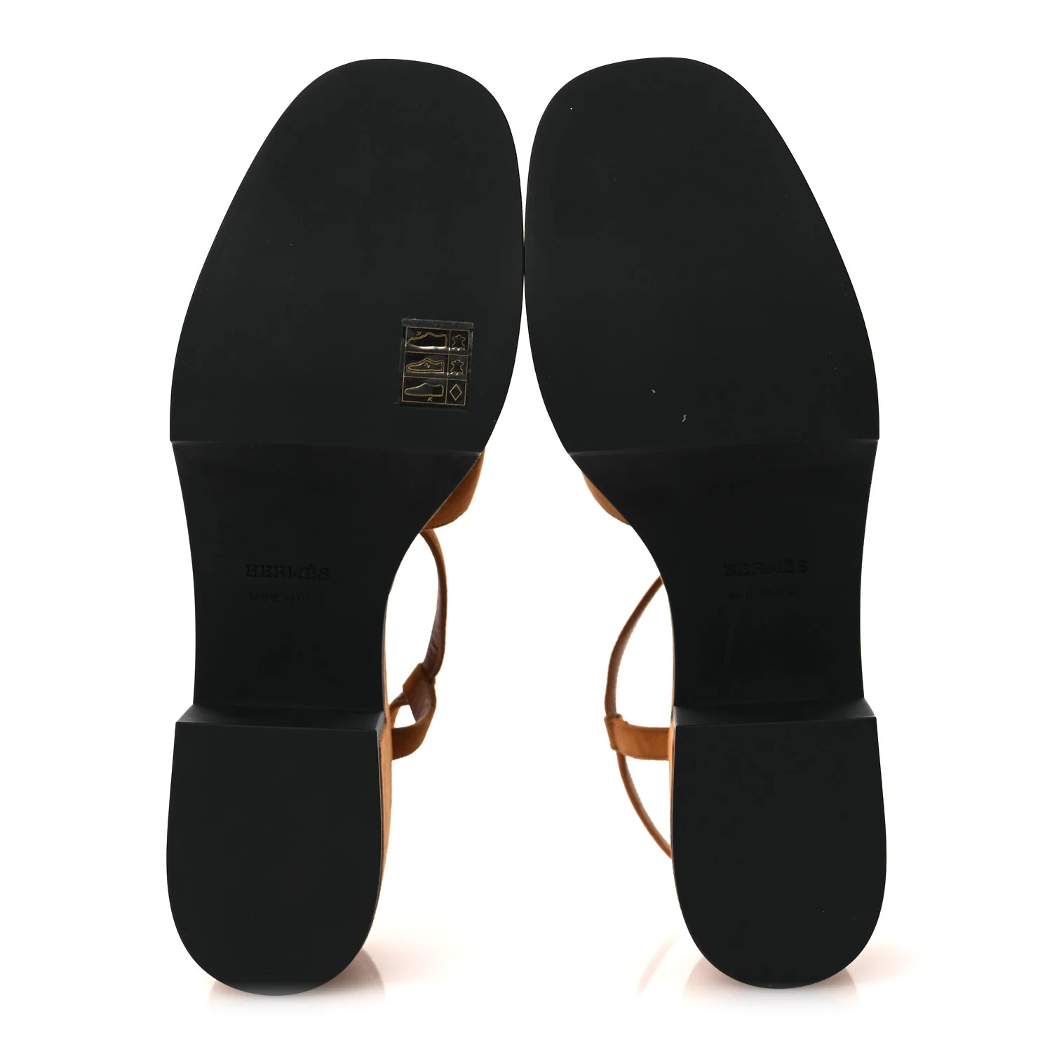 Suede Goatskin Jam 30 Sandals 40 Naturel