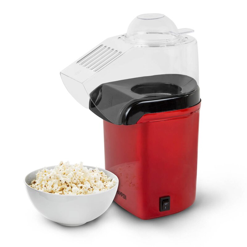 Popcornmaskin liten PCM110 rød