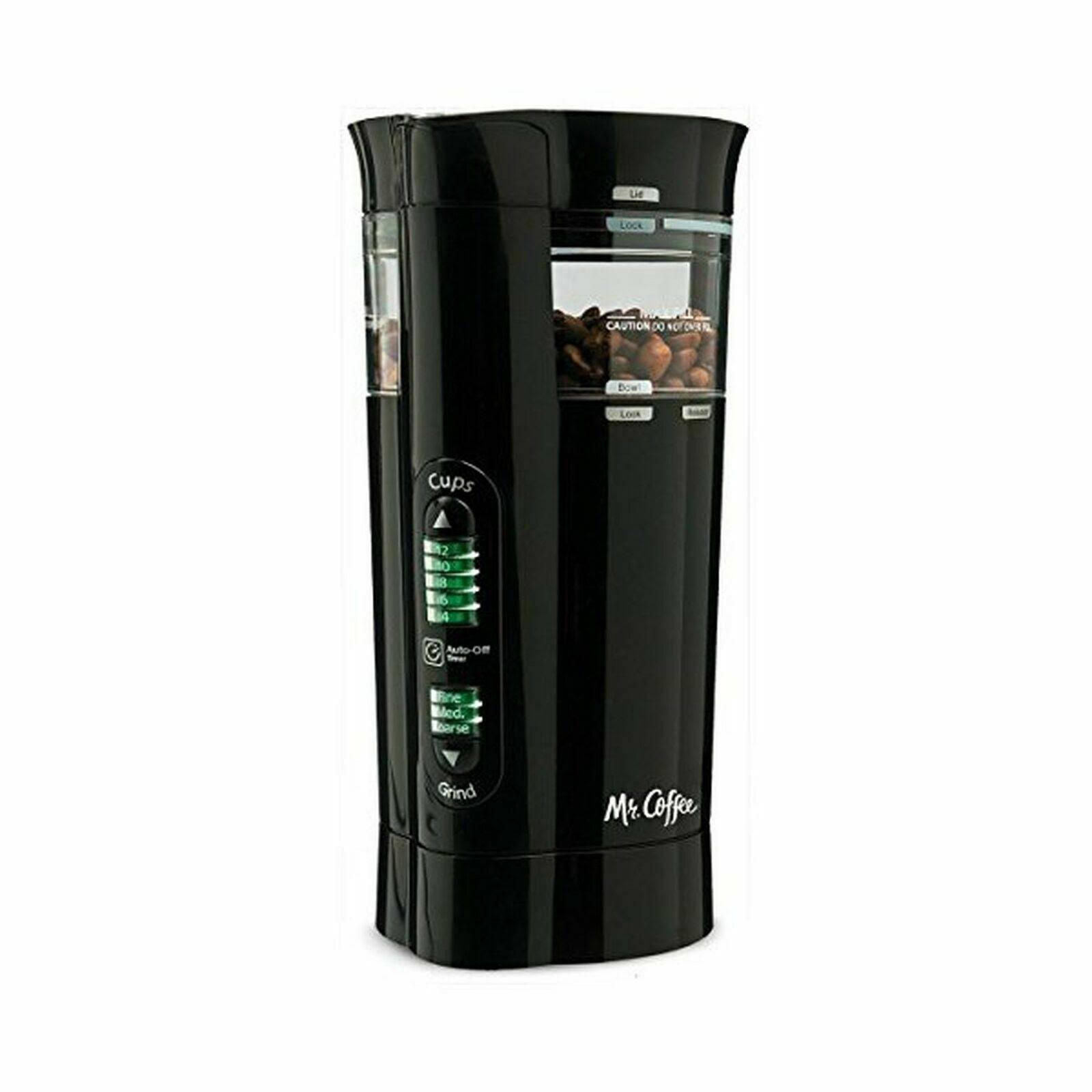 Mr. Coffee 12cup Electric Coffee Grinder with Multi Settings,IDS77