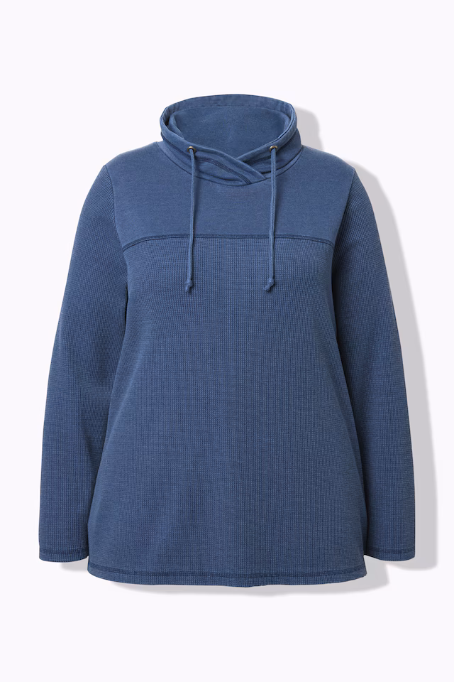 Waffle Pique Sweatshirt
