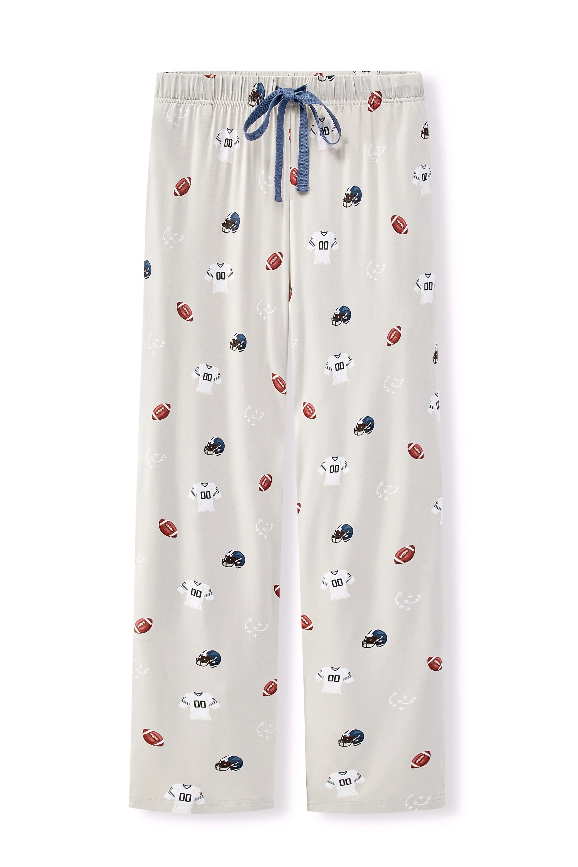 Men's Lounge Pants in Vintage Football