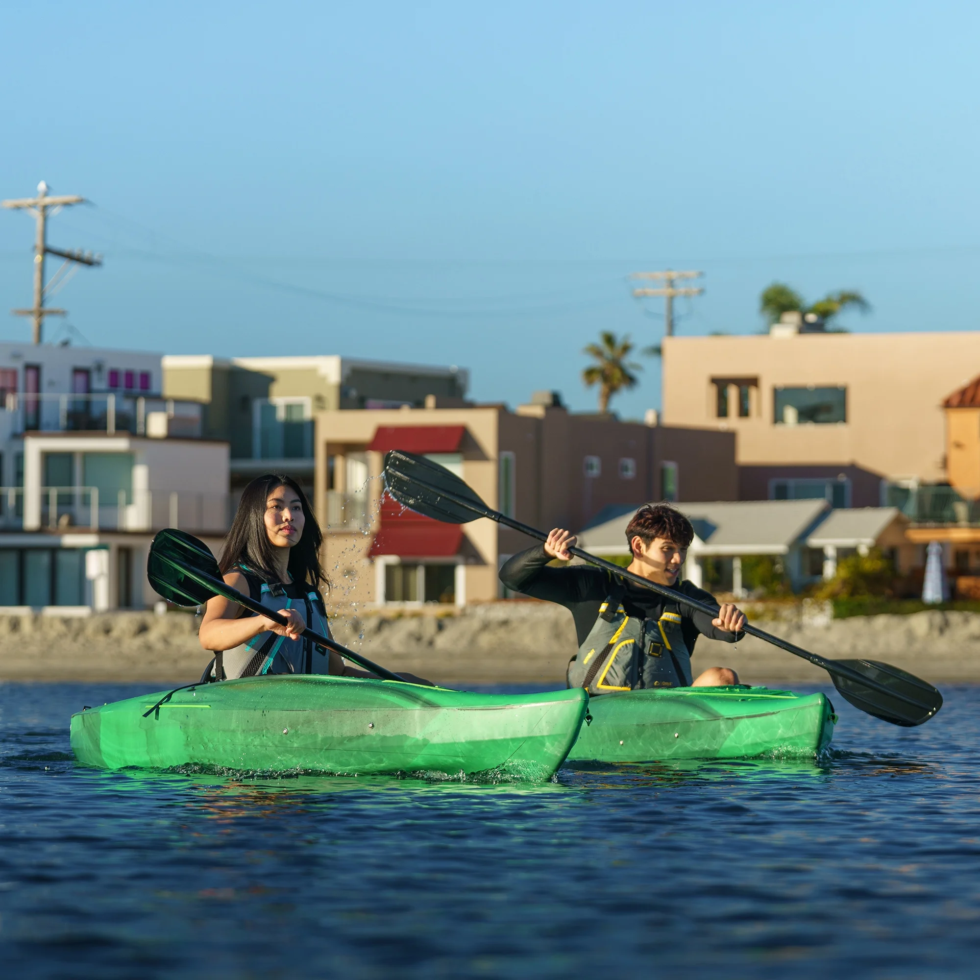 Lifetime Guster 10 Sit - Inside Kayak - Lime Green (90527)