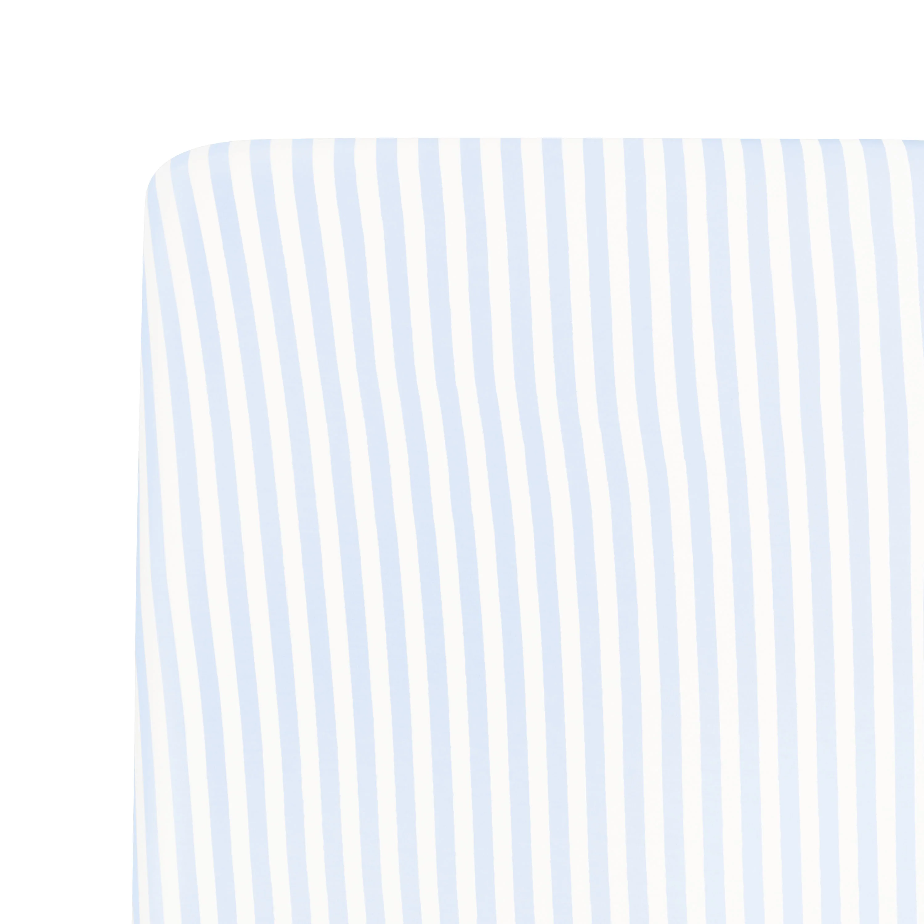 Mini Crib Sheet in Small Mist Stripe
