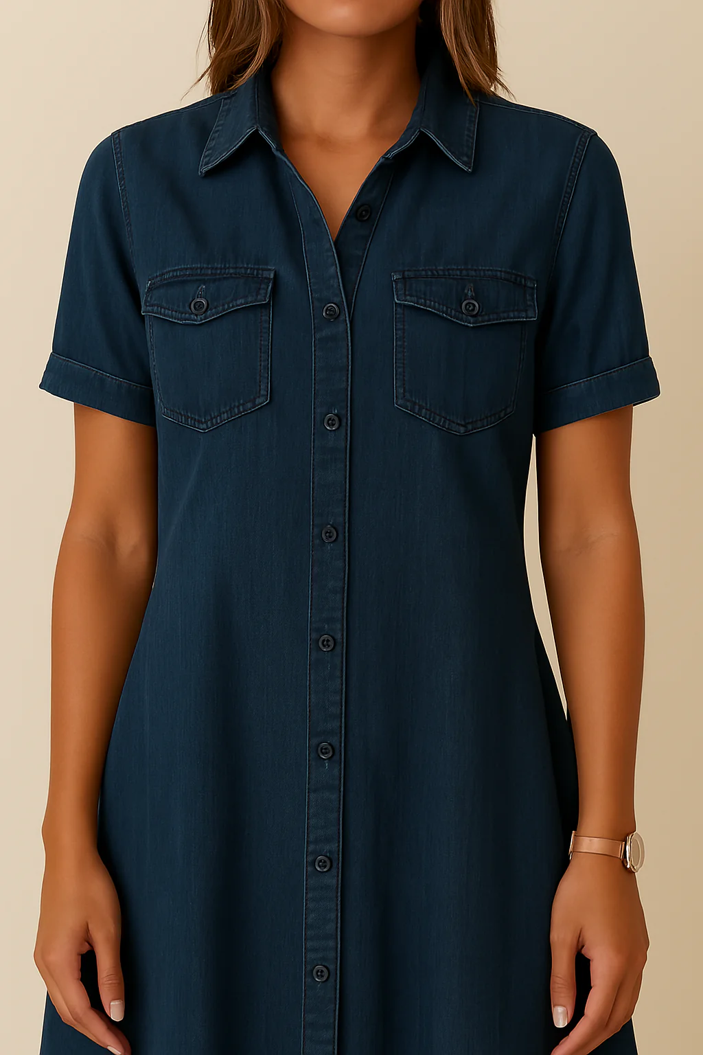 Sofia™ | Chic & Comfortable Denim Robe