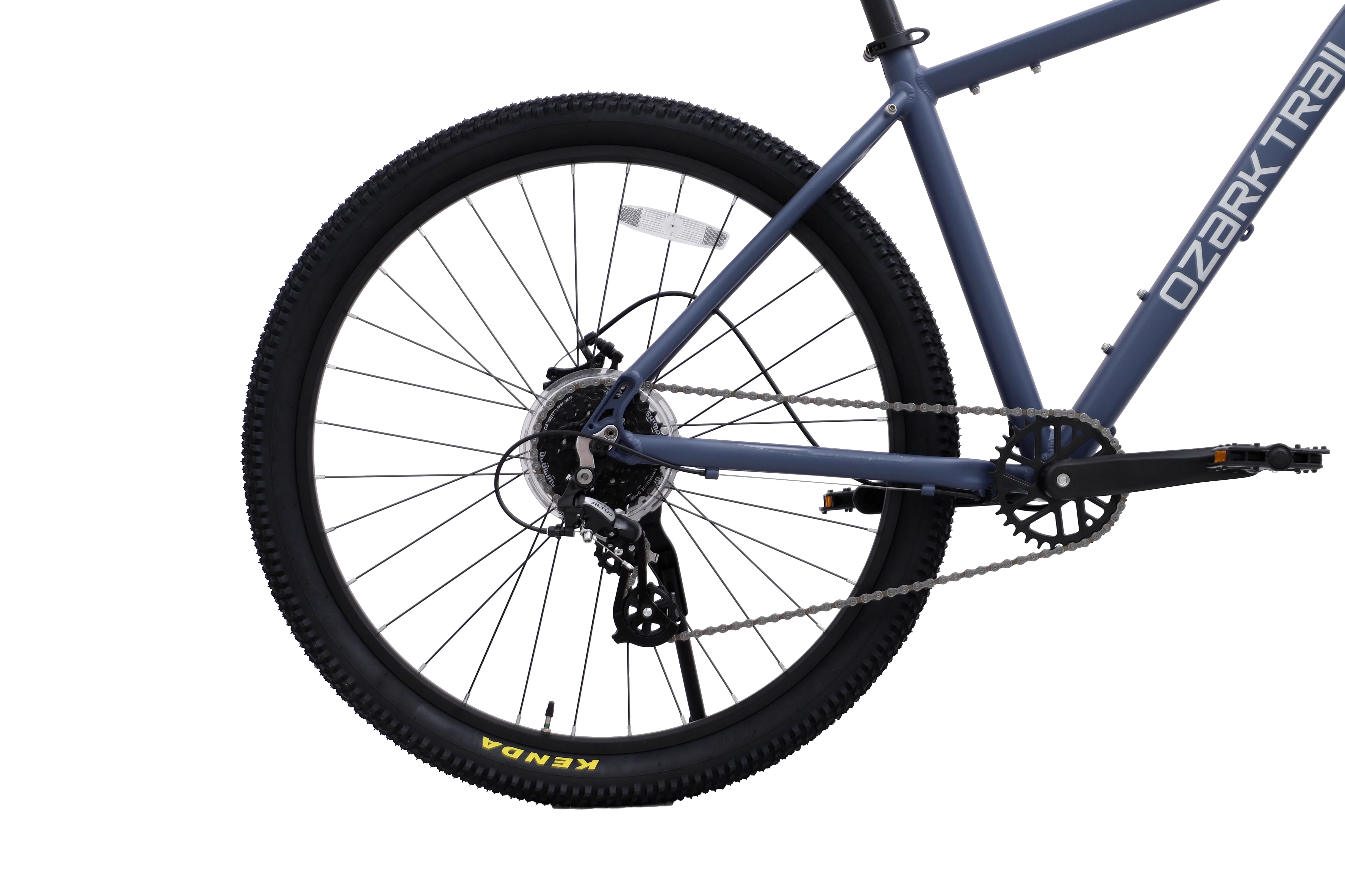 27.5 Ozark Trail M.2 Ridge Mountain Bike, Medium Frame, Fits Riders 5'3 - 5'8, Blue, Adult, Unisex