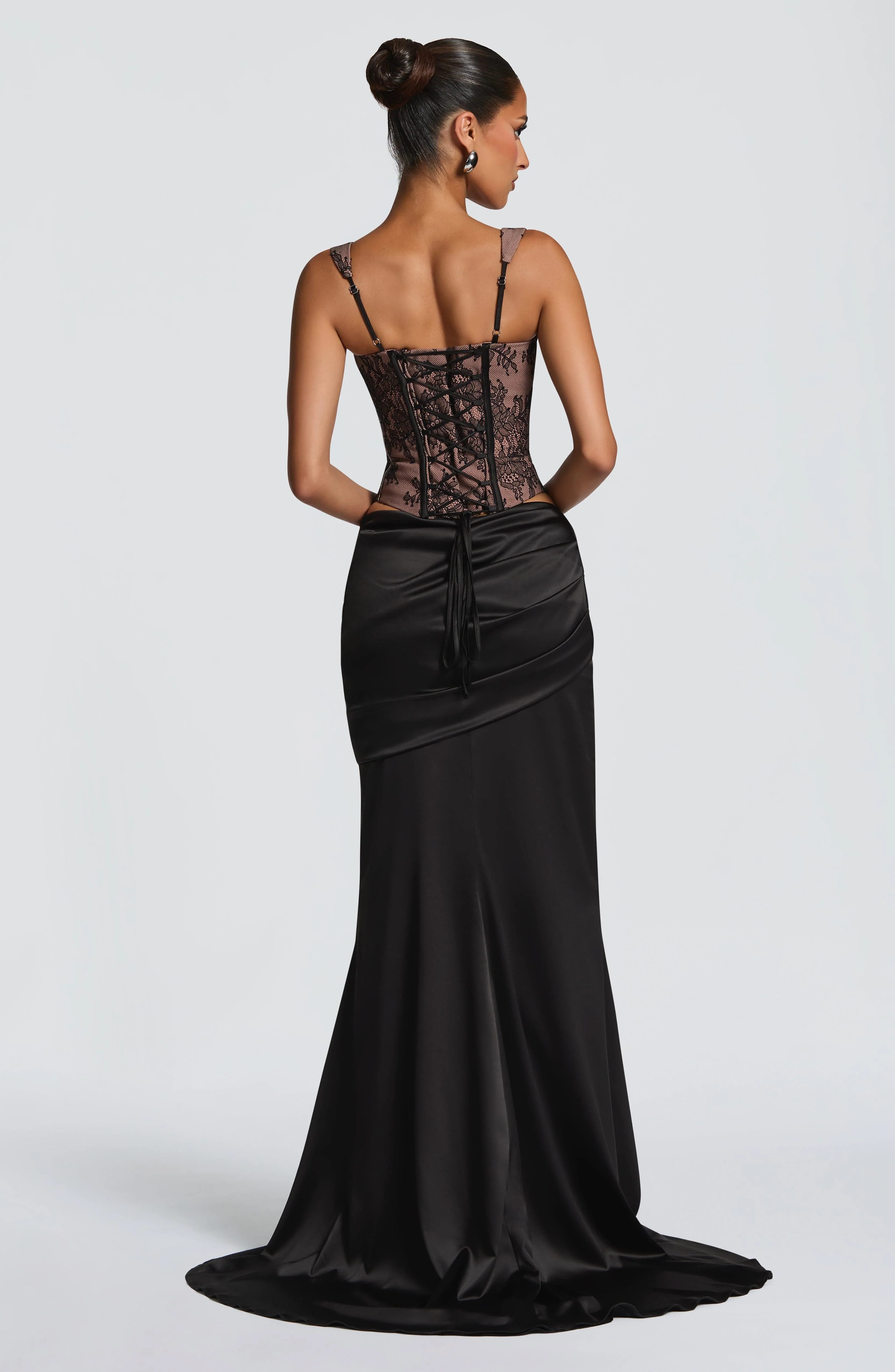 Nixie Corset - Black Lace