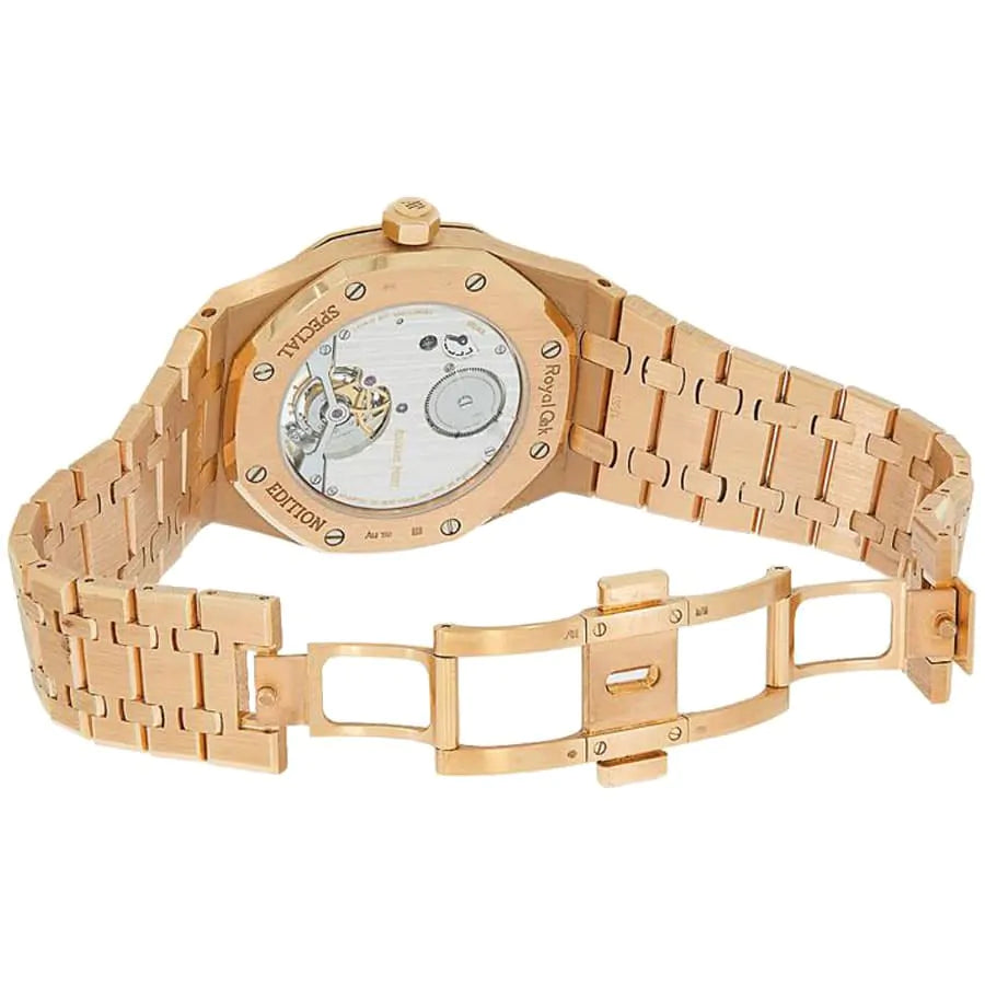 [Super Clone]Audemars piguet Royal Oak Selfwinding Rose Gold Tourbillon 41MM Watch