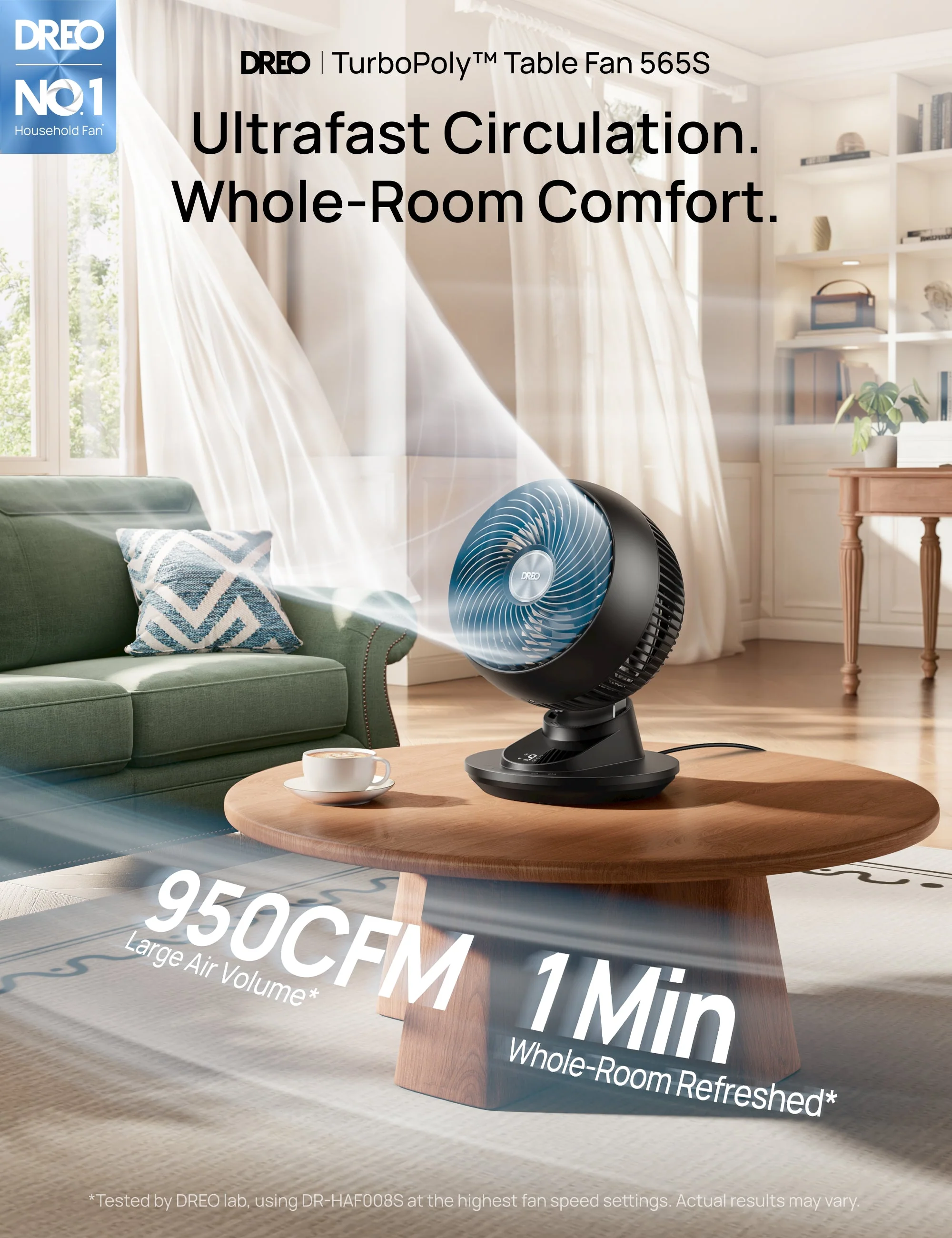 TurboPoly Table Fan 565S