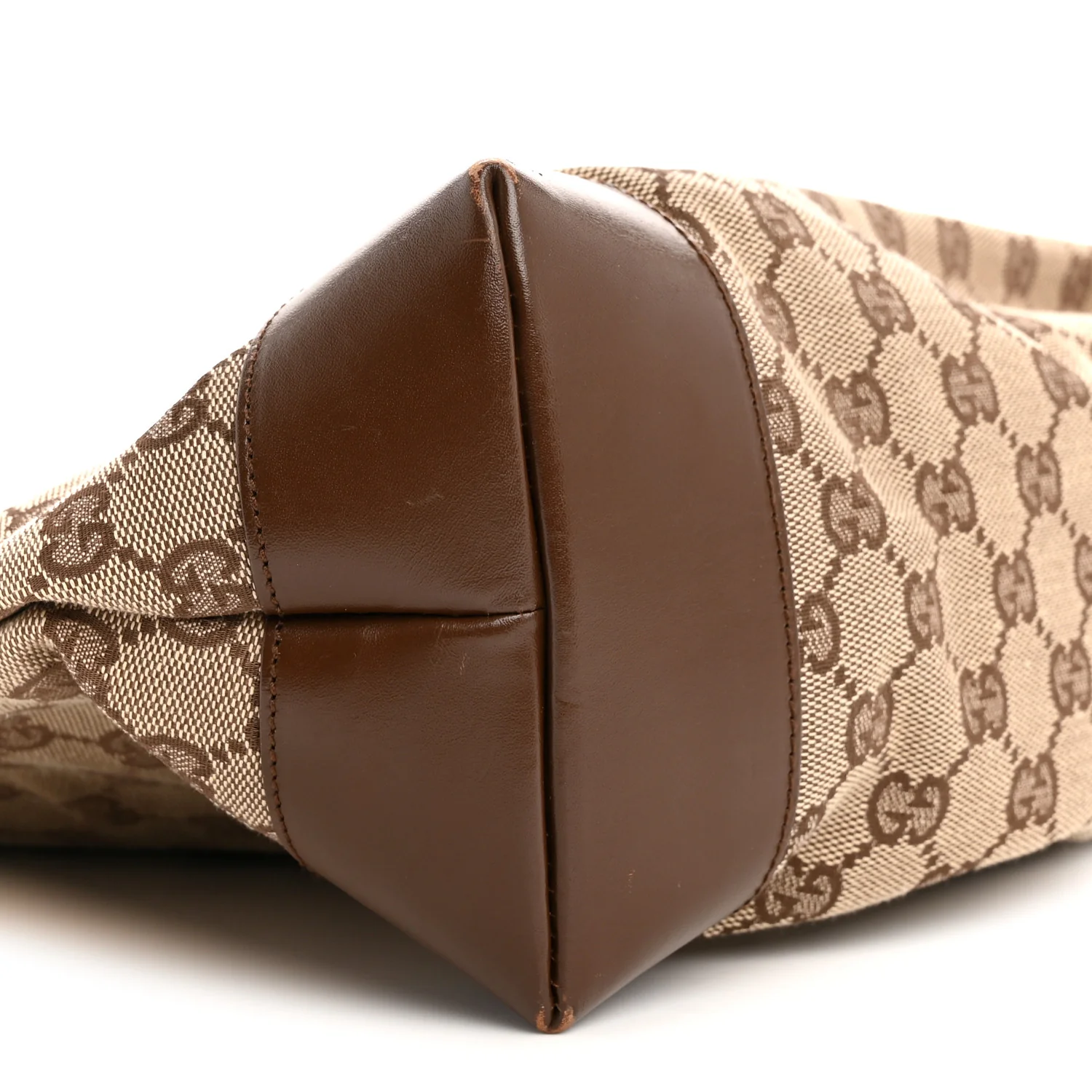 Monogram Tote Bag Brown