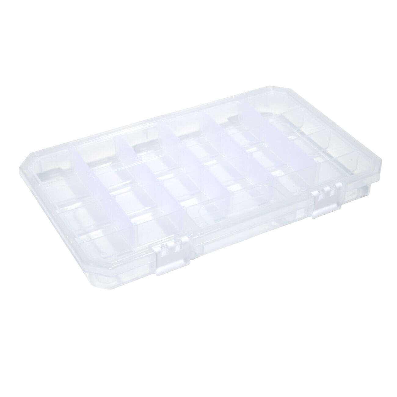 Boîte de rangement pour vis et quincaillerie 24 compartiments 22,5x36cm