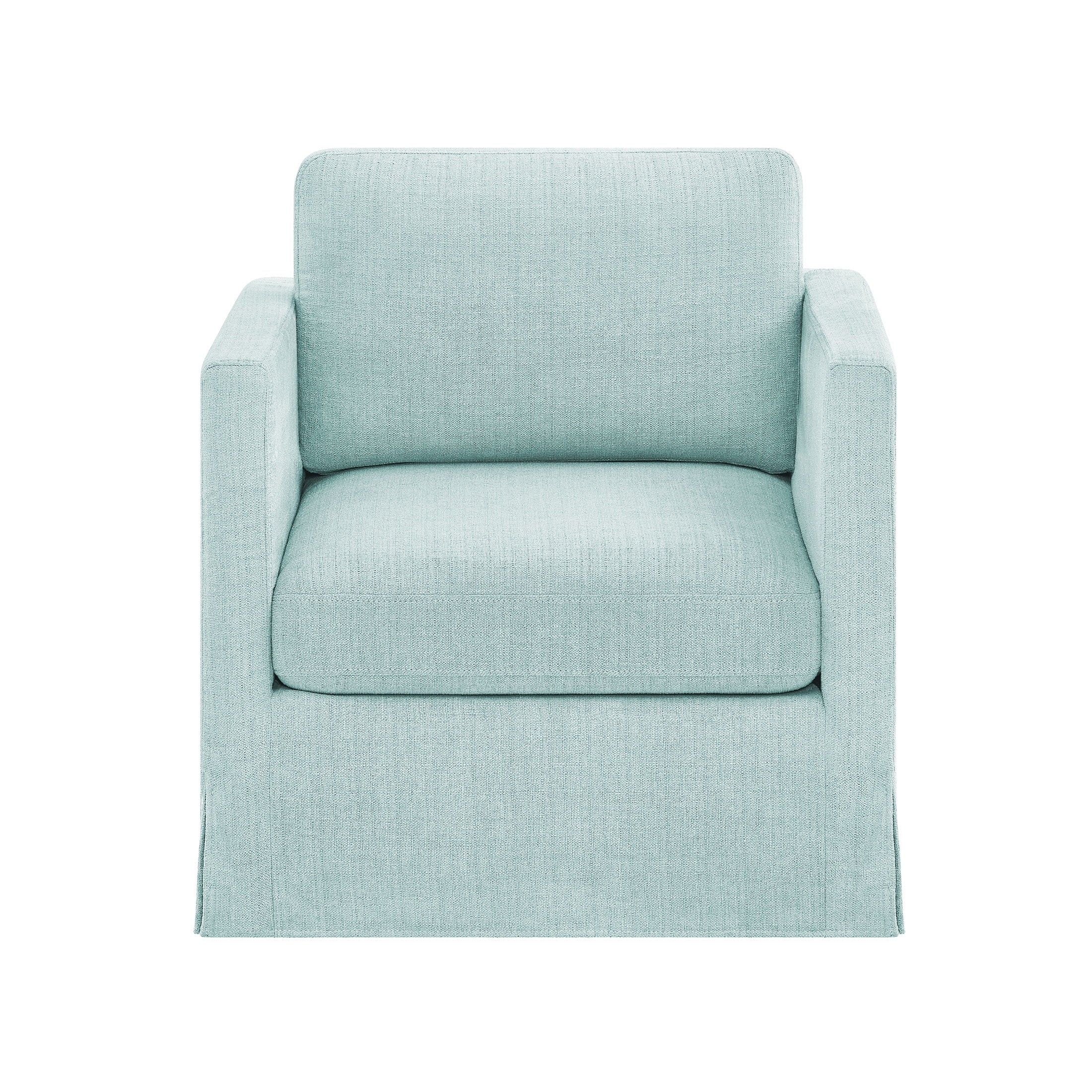 Better Homes & Gardens Waylen Swivel Accent Chair, by Dave & Jenny Marrs, Cream