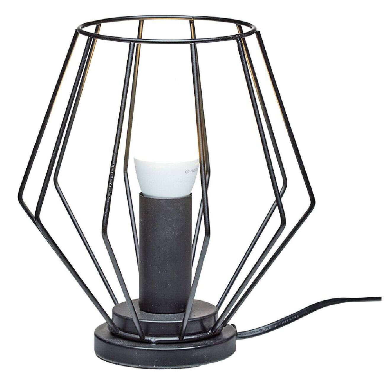 Lampe de Chevet Métal Noire
