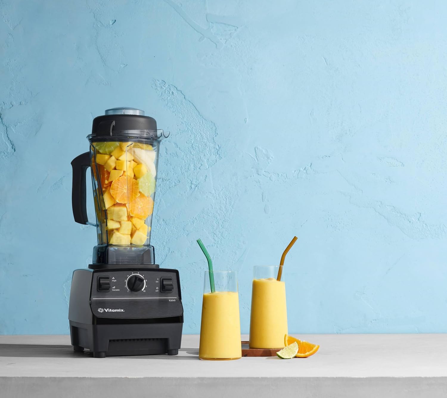 Blender Vitamix 5200, qualité professionnelle, bol de 1,9 L, autonettoyant, noir