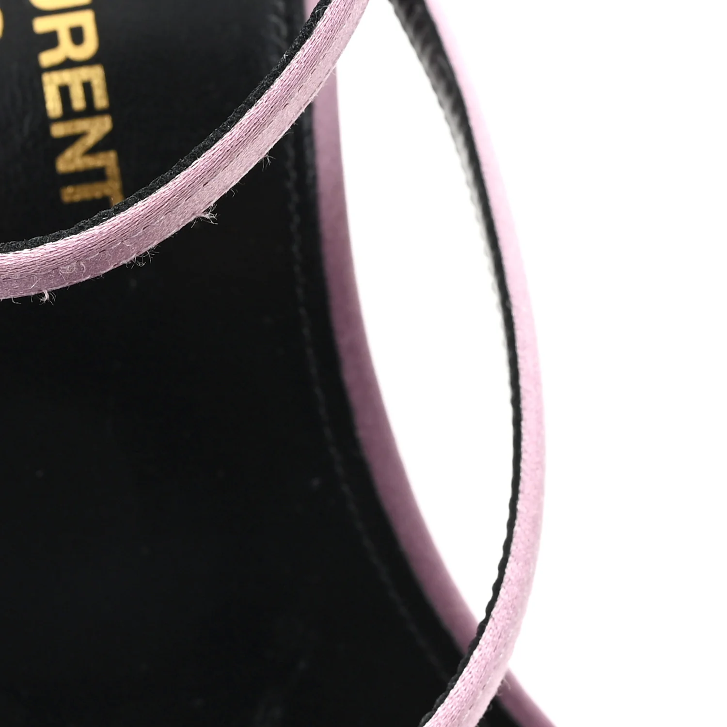 Crepe Satin Dive 110 Mule Sandals 38.5 Ancient Pink