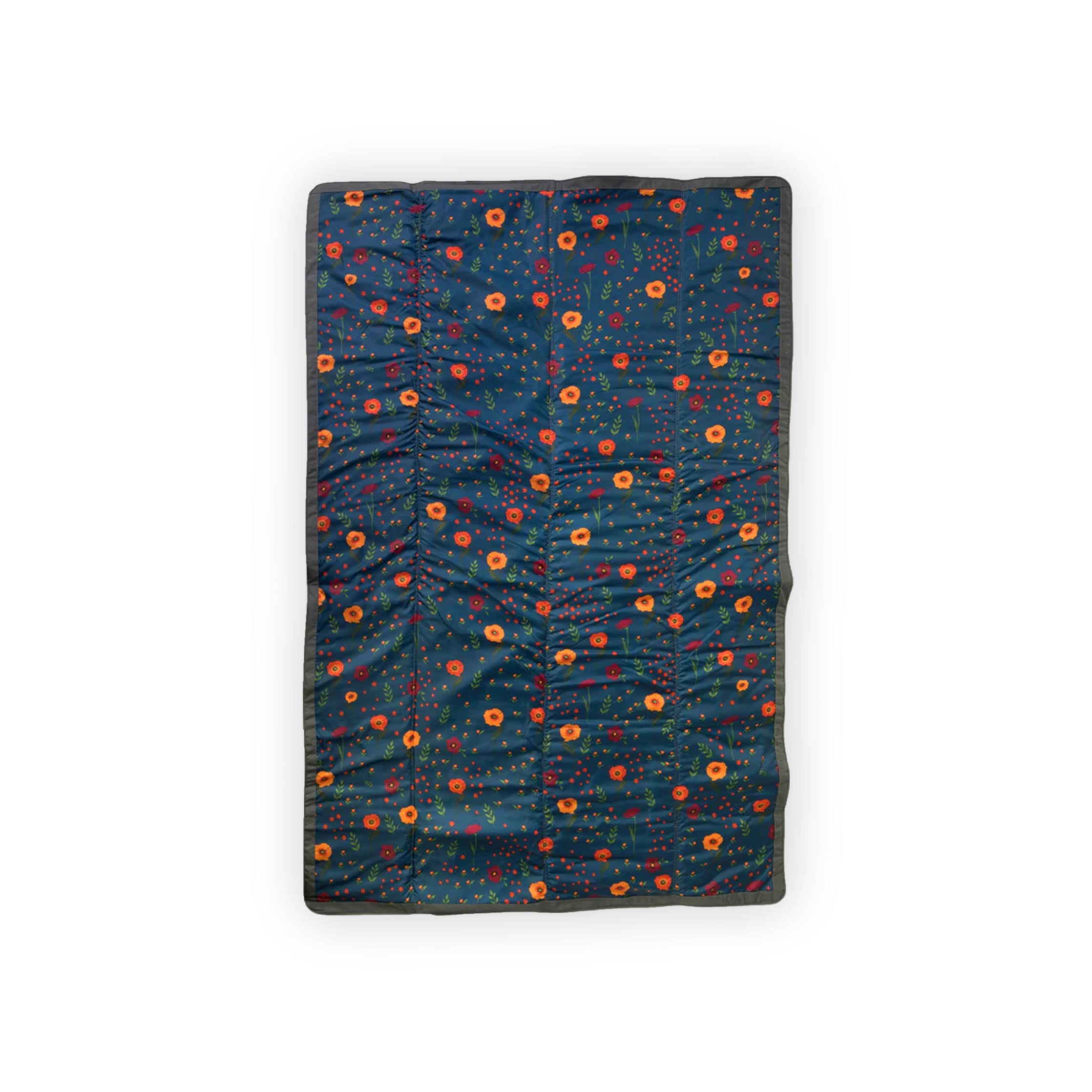 Little Unicorn Outdoor Blanket - Midnight Poppy