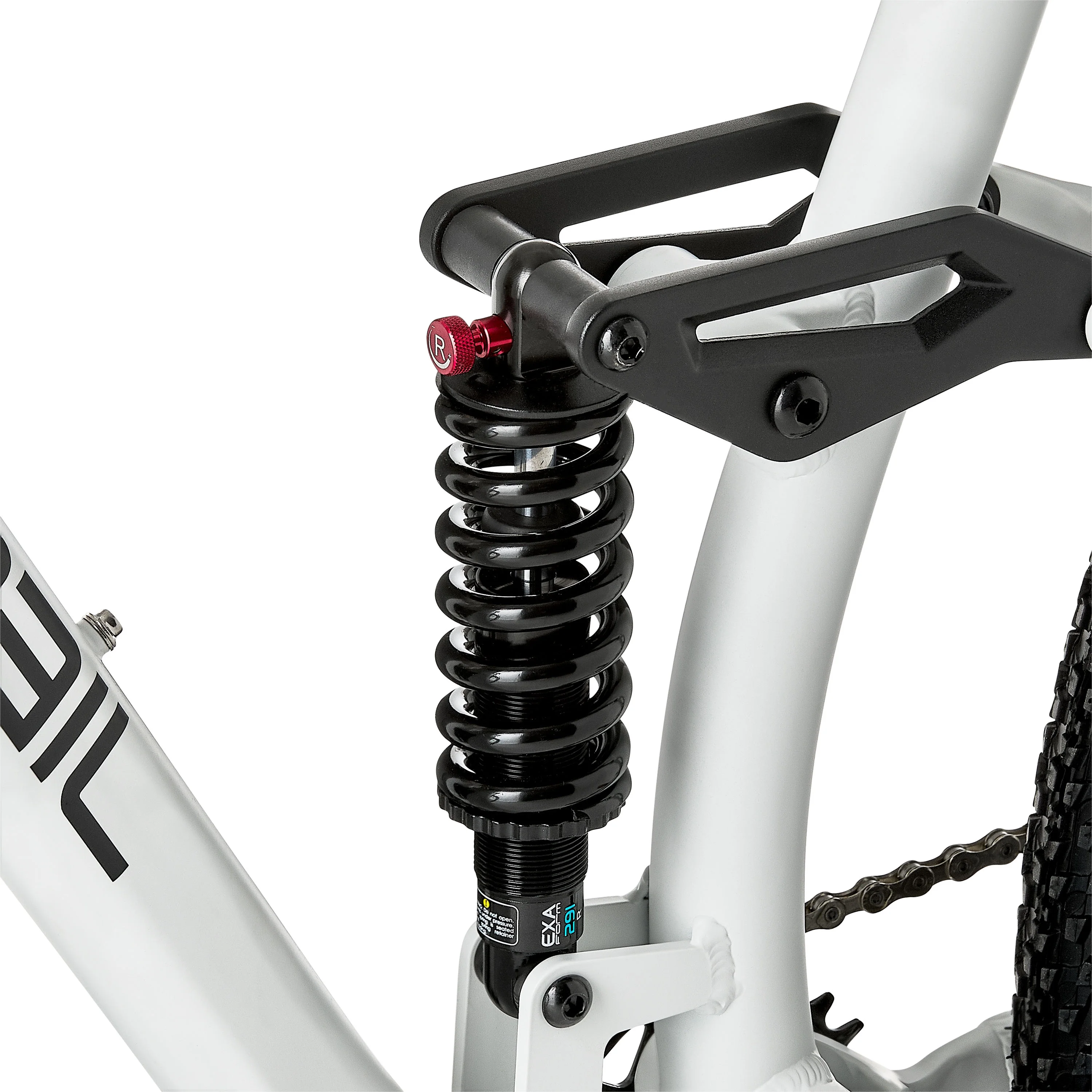 FS.2 Slalom Full Suspension Mountain Bike, 29" Wheels, Small Frame, Fits Riders 5'1" 5'5", Off-White, Adult - Image 3