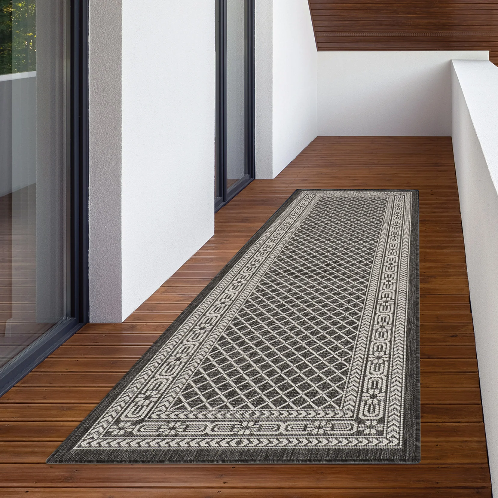 Nourison Garden Spring Indoor/Outdoor Rug Collection, Meadow Black