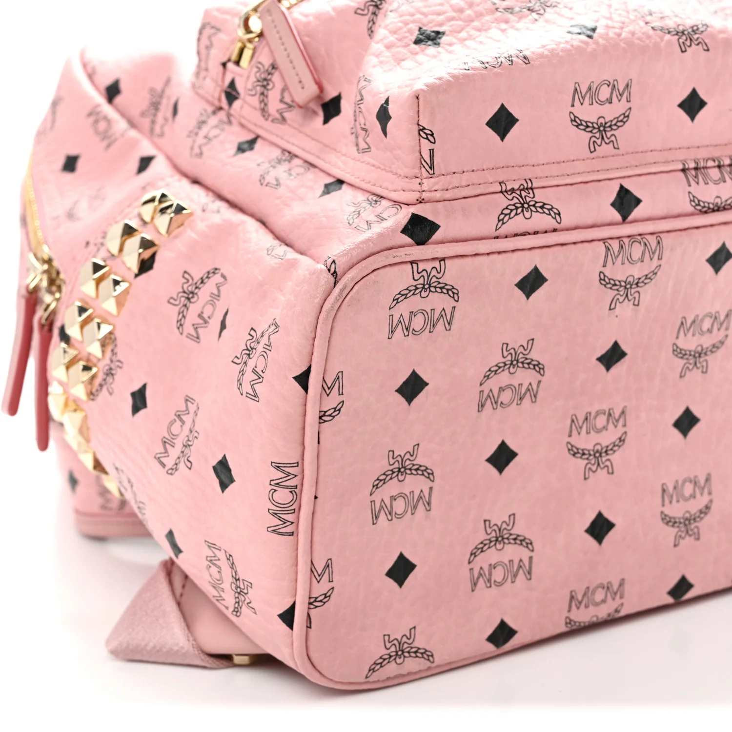 Visetos Small Side Stud Stark Backpack Soft Pink