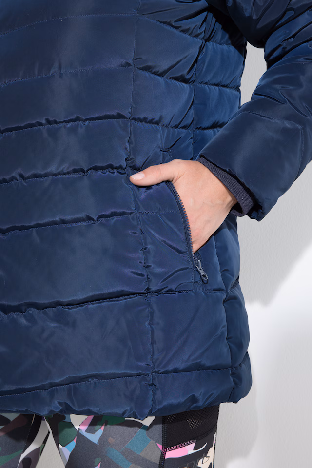 Quilted Water Repellent Coat