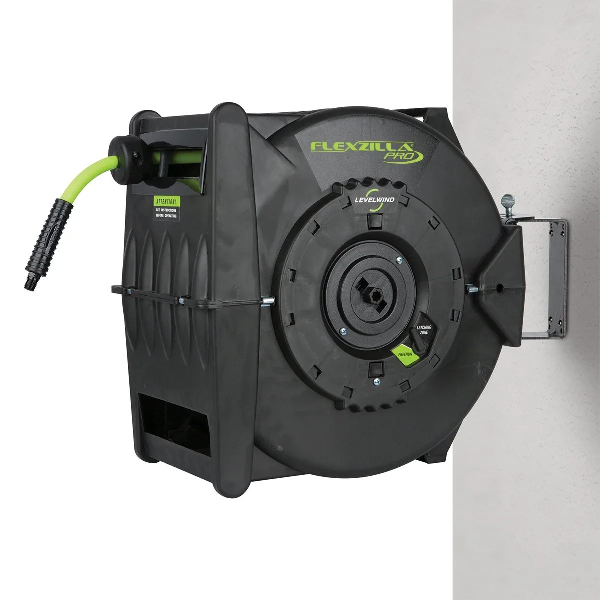 Flexzilla L8300-W Polypropylene, Green 3/8in x 50ft Air Hose 1/4 in Air Inlet Size