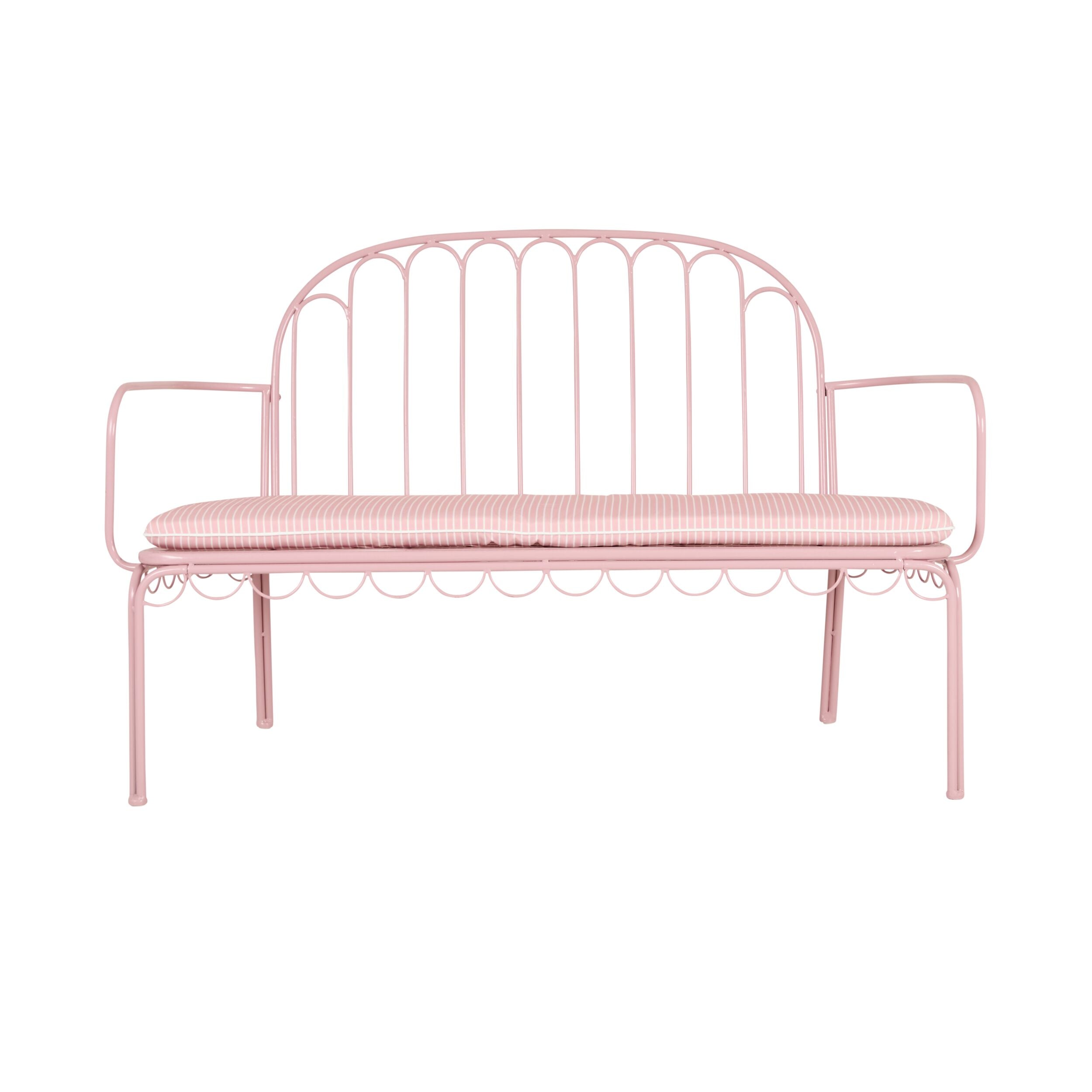Bonnie 2 Seater Sofa With Cushion Package Rose Pink