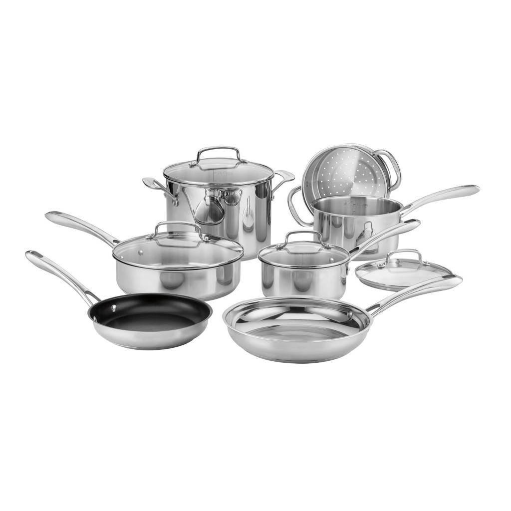 Cuisinart Classic 11pc Stainless Steel Cookware Set - 83-11N