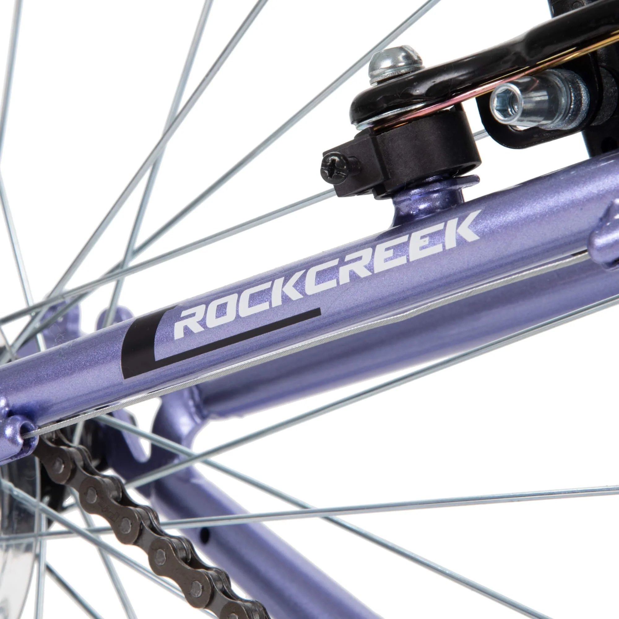 24" Rock Creek Girls Mountain Bike for Women, Purple Lilac Image 7