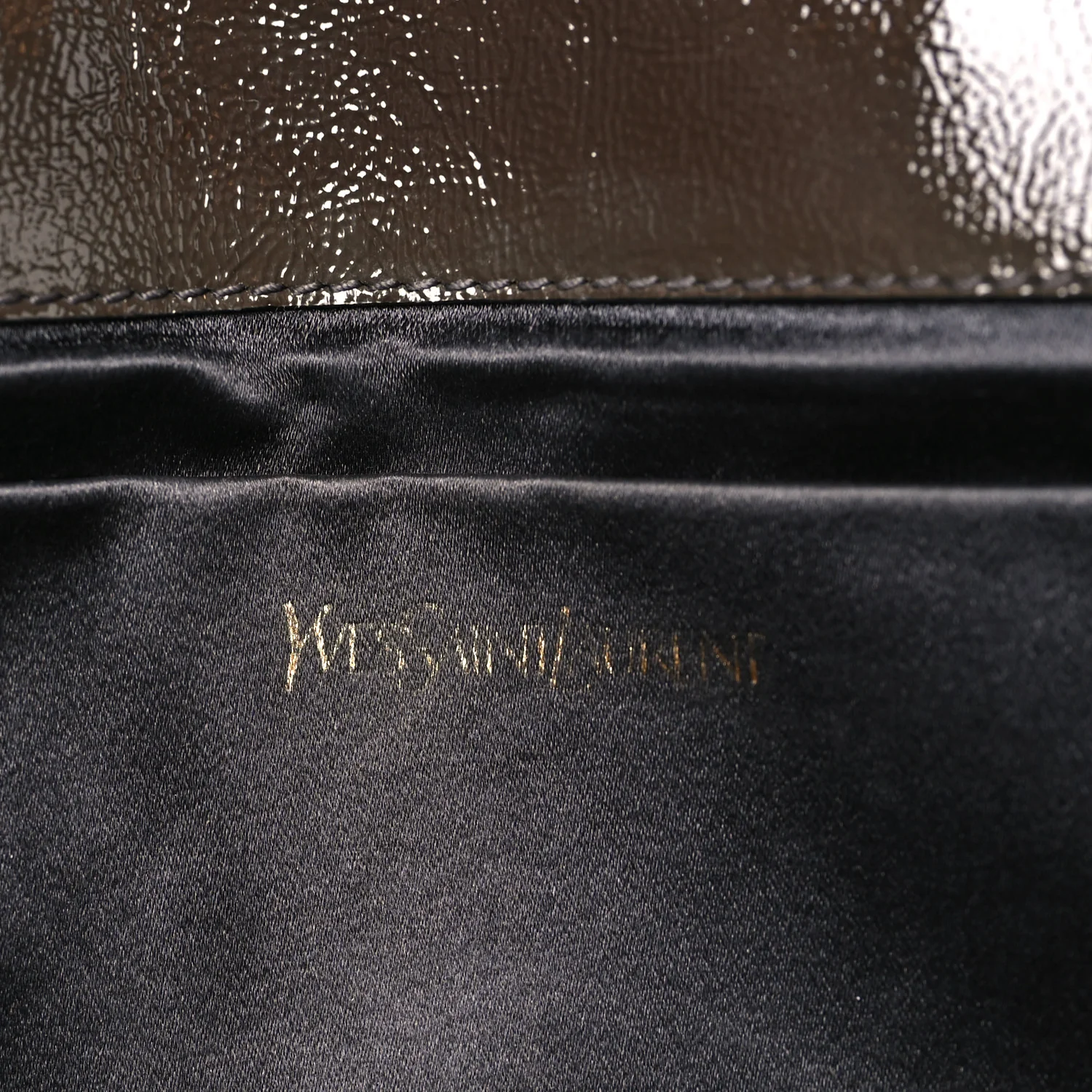 Textured Patent Monogram Large Belle De Jour Green