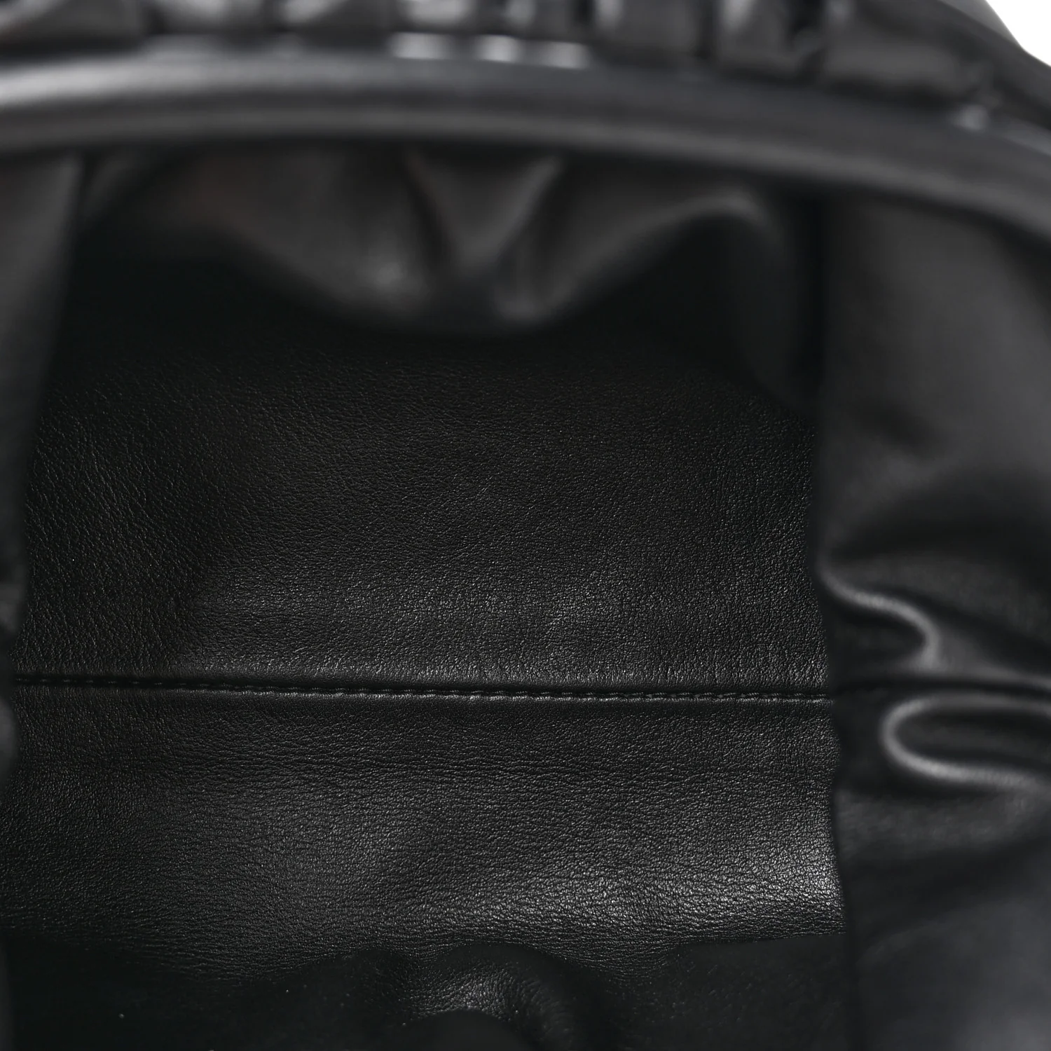 Butter Calfskin The Mini Pouch Black