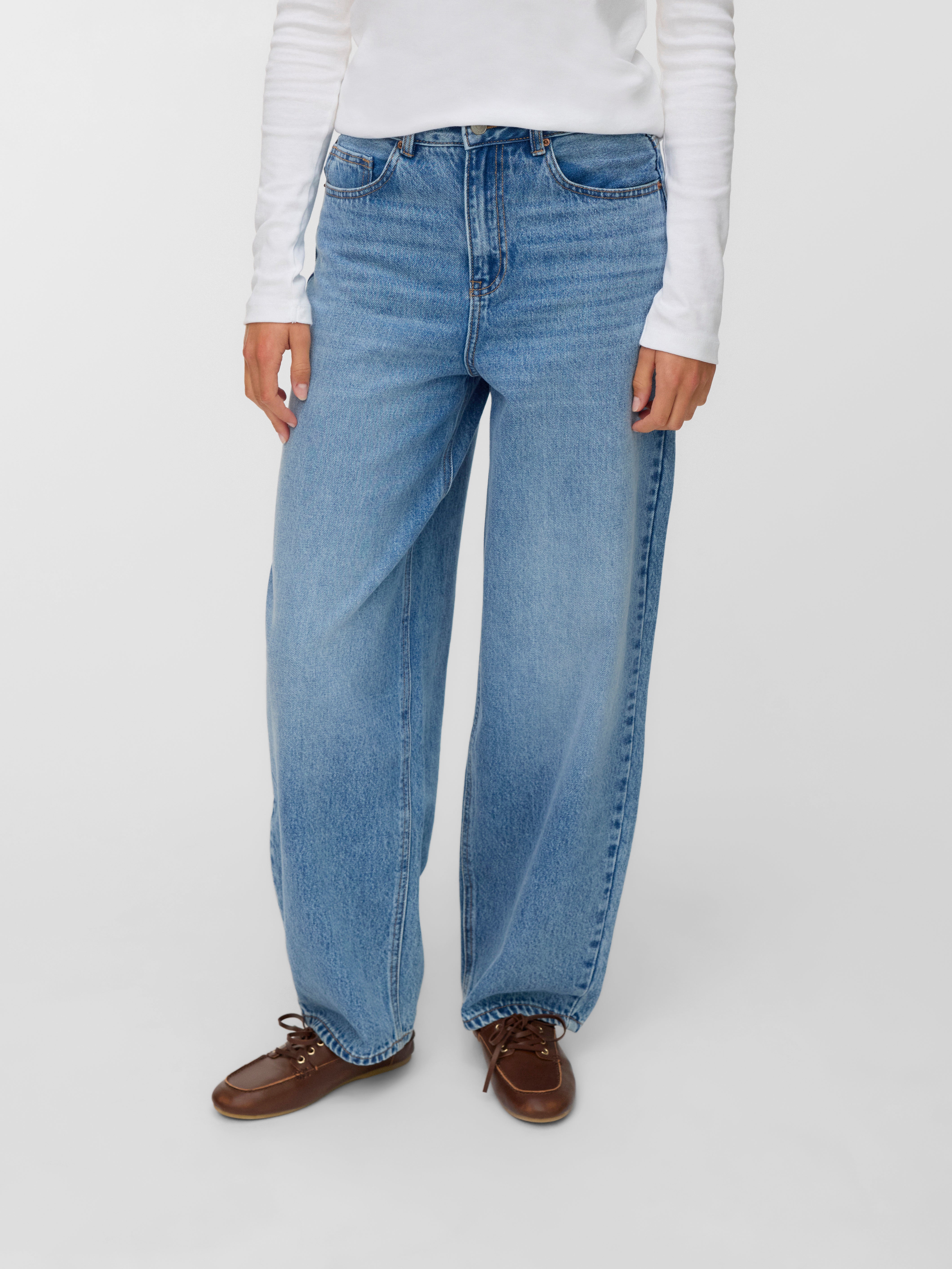 VERO MODA® VMETNA High rise Barrel Fit Jeans