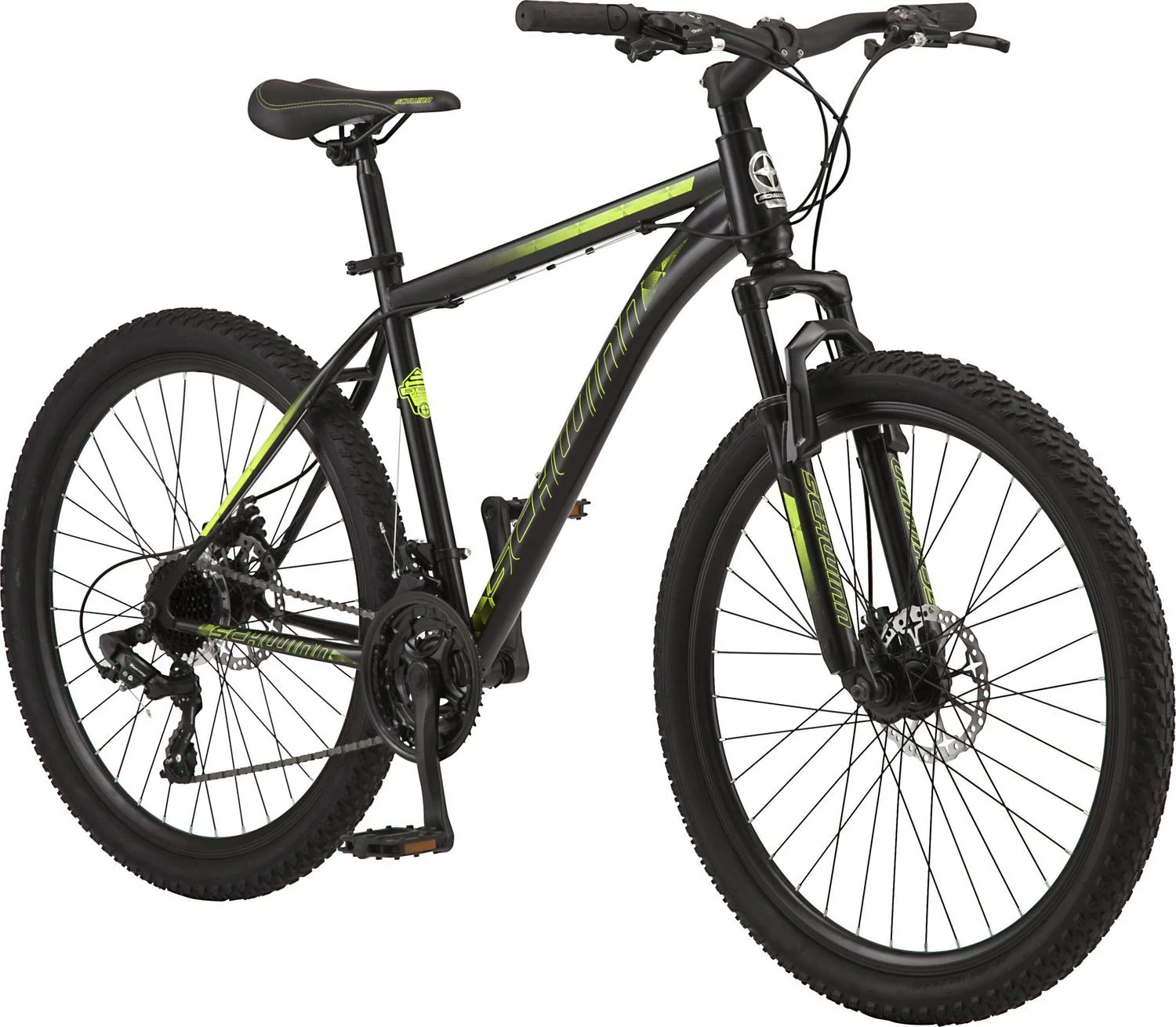 VTT. Roues de 26 pouces. 21 vitesses. Modèle homme. Noir.