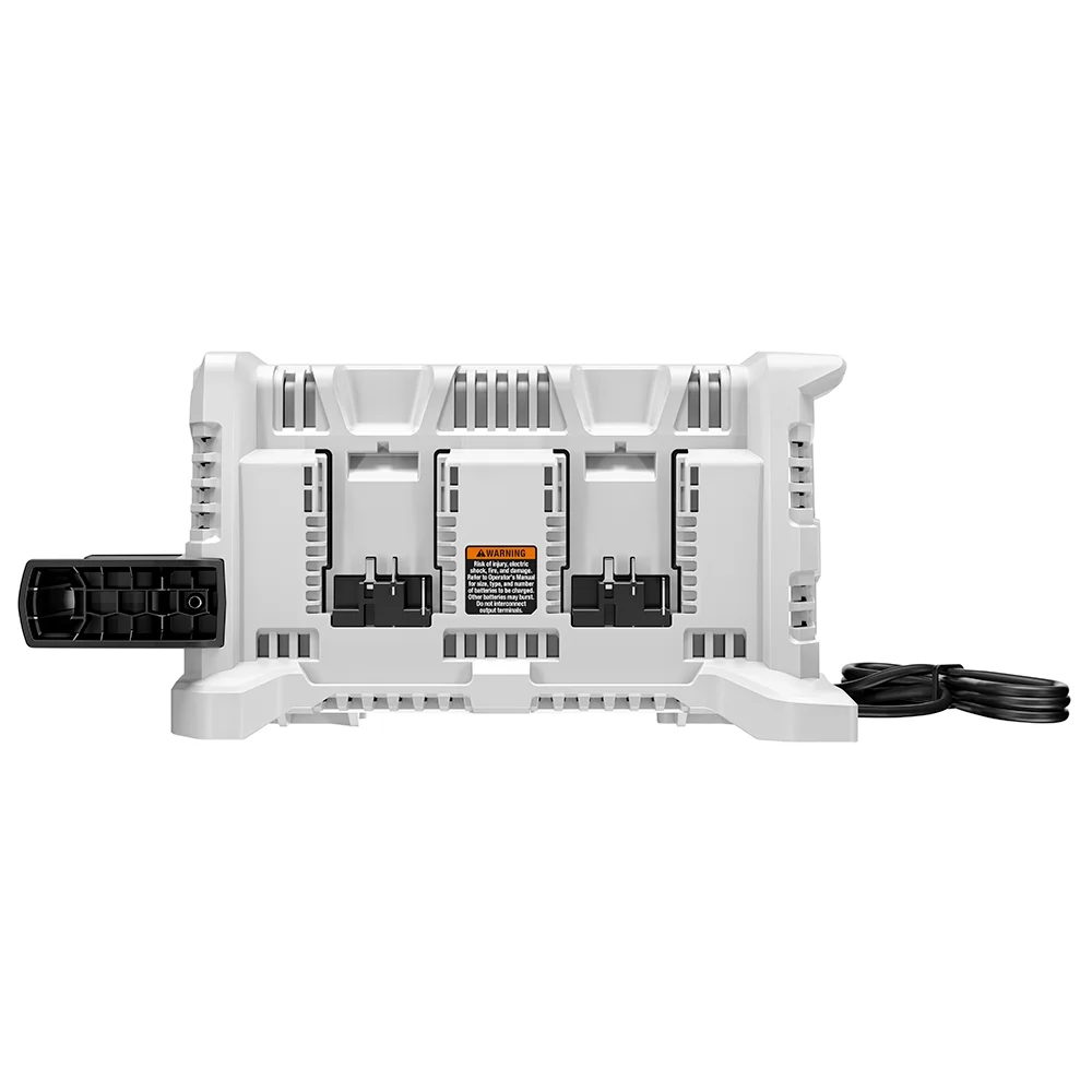 20-Volt Lithium-Ion 4-Port Fast Charger (2) 20-Volt 2ah Lithium Ion Batteries - Image 2
