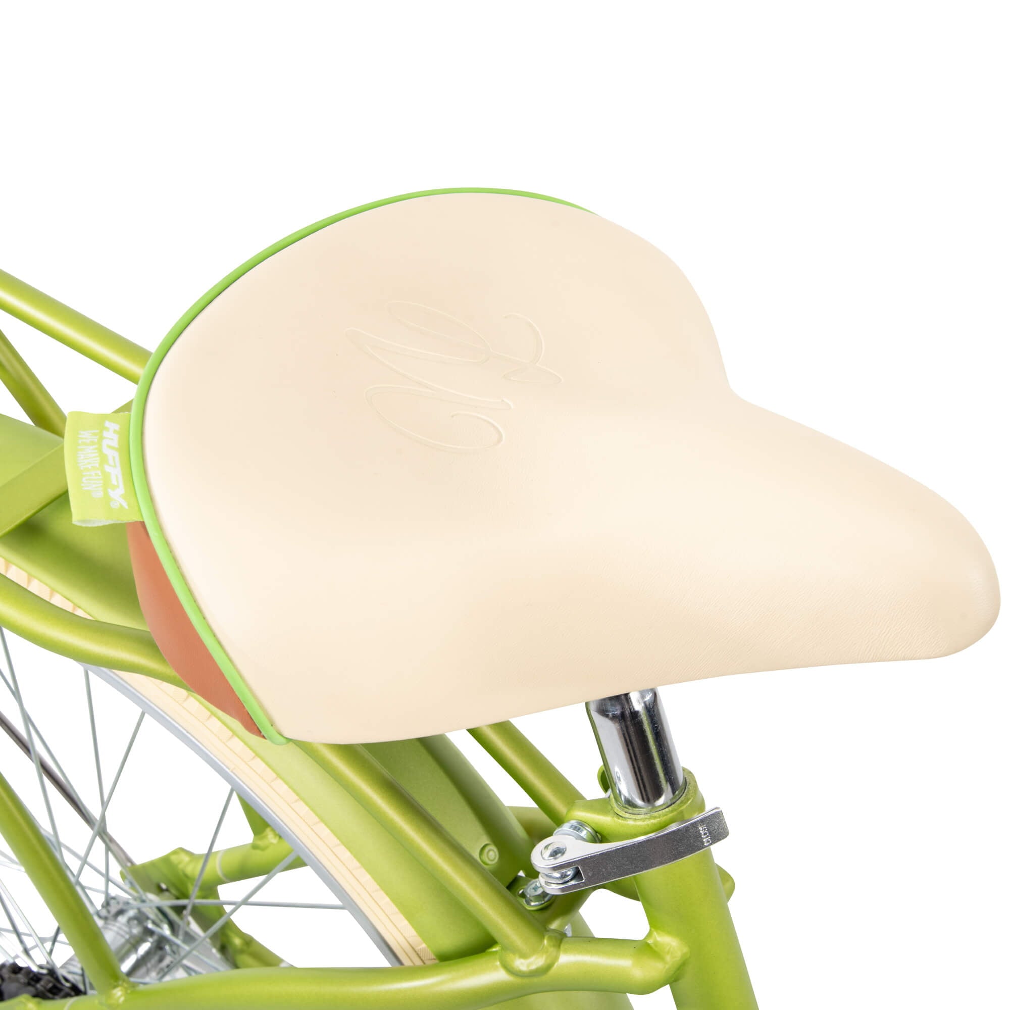 Nel Lusso Classic Cruiser Bike with Perfect Fit Frame. Women's. Green. 26