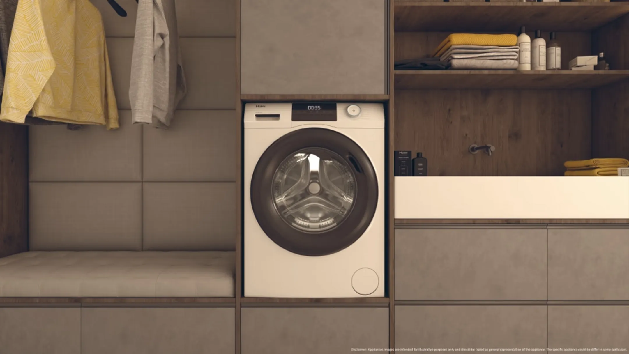 Haier Wasmachine HW80-BP14929A-S