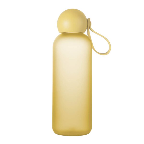 Tom vannflaske 65 cl gul