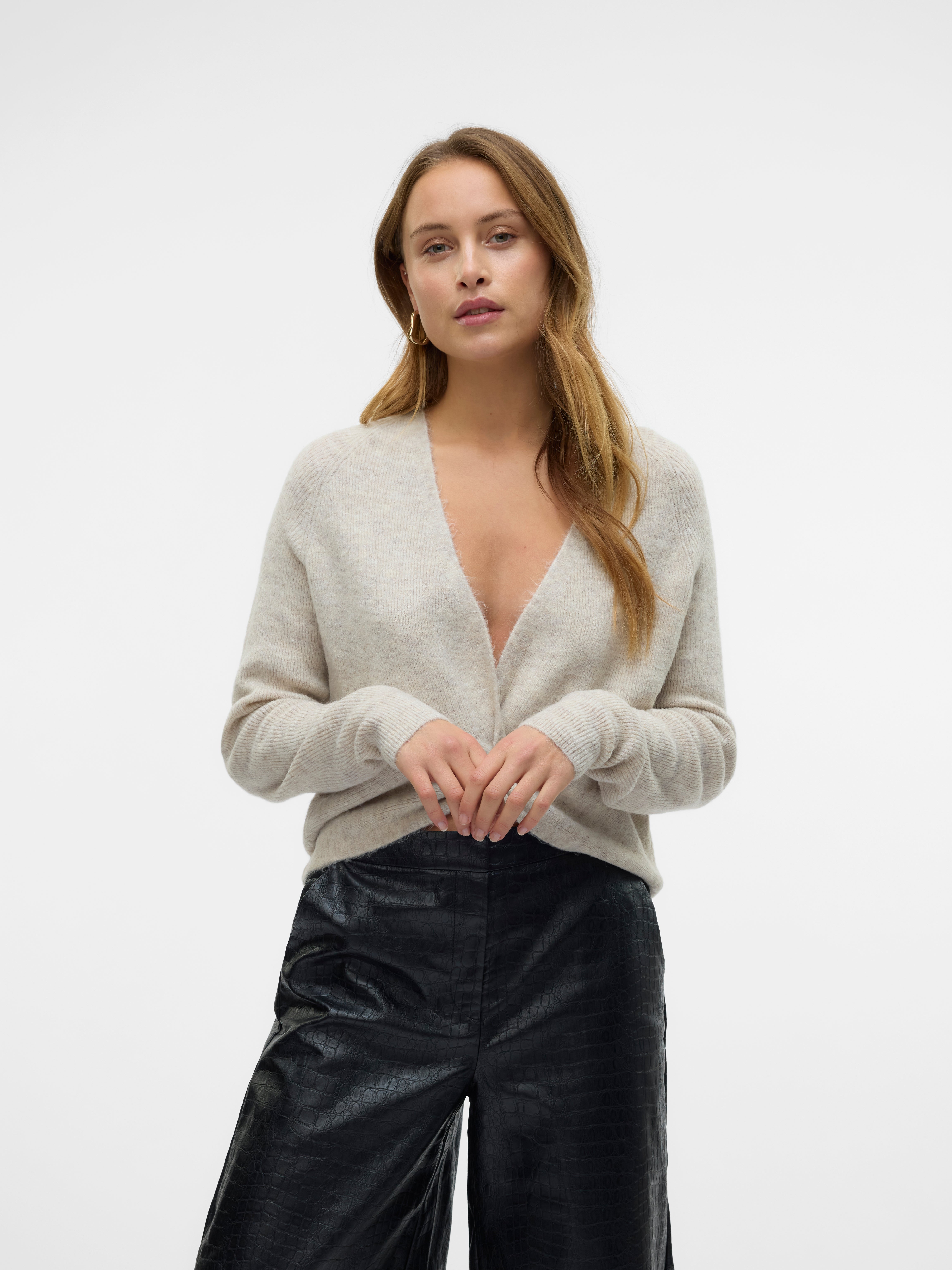 VERO MODA® VMLEFILE Knitted pullover