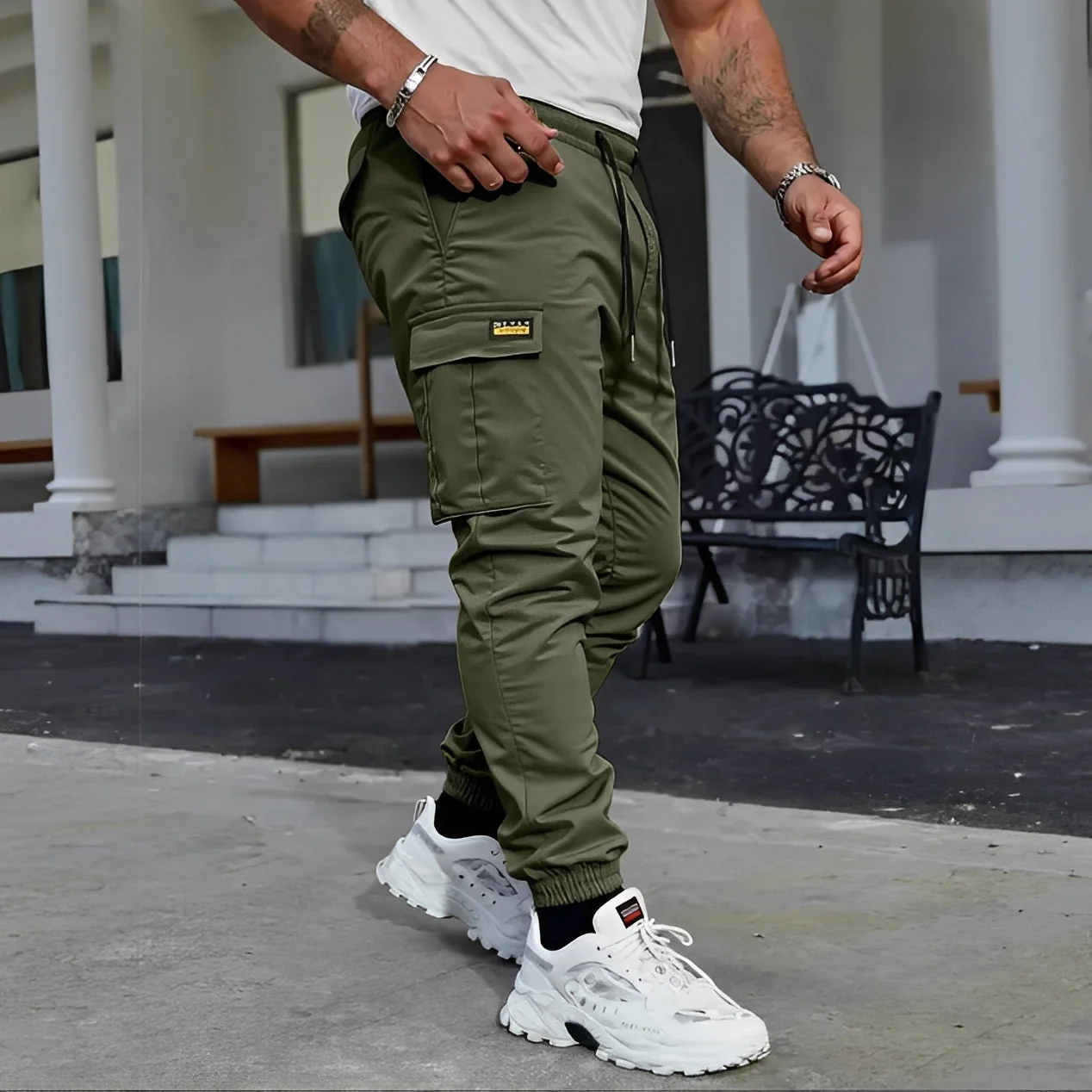 Milton - Pantalon Jogger Décontracté