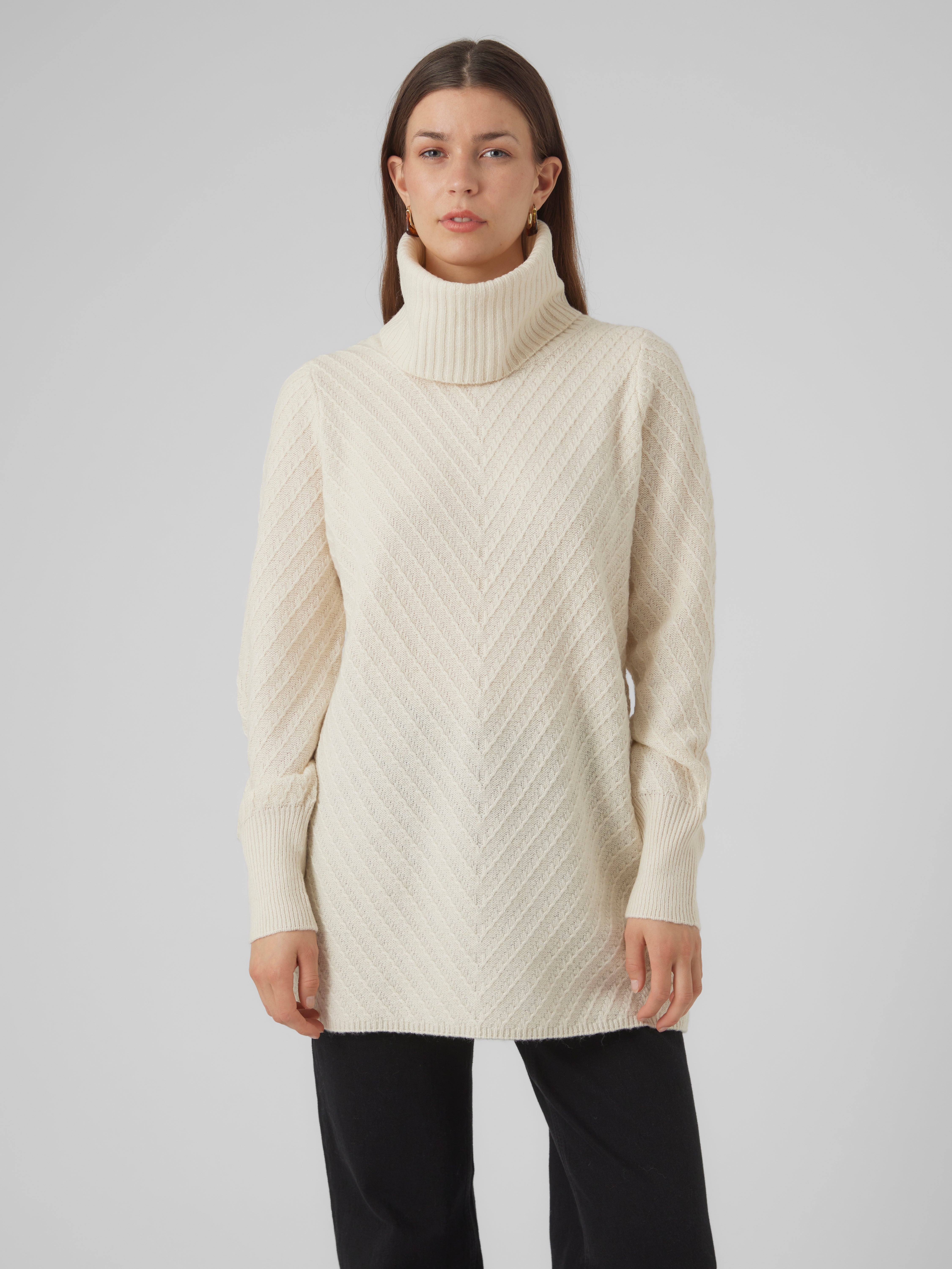 VERO MODA® VMANJASTINNA Knitted pullover
