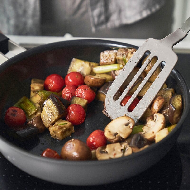 Pure stekepanne 24 cm keramisk non-stick grå