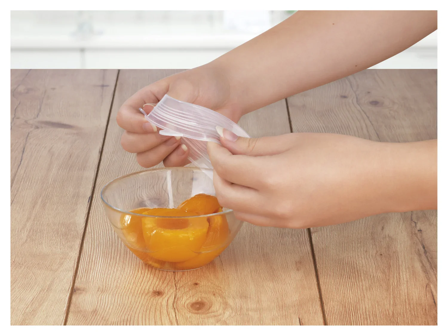 GOURMETmaxx Set de couvercles souples en silicone, 12 pices