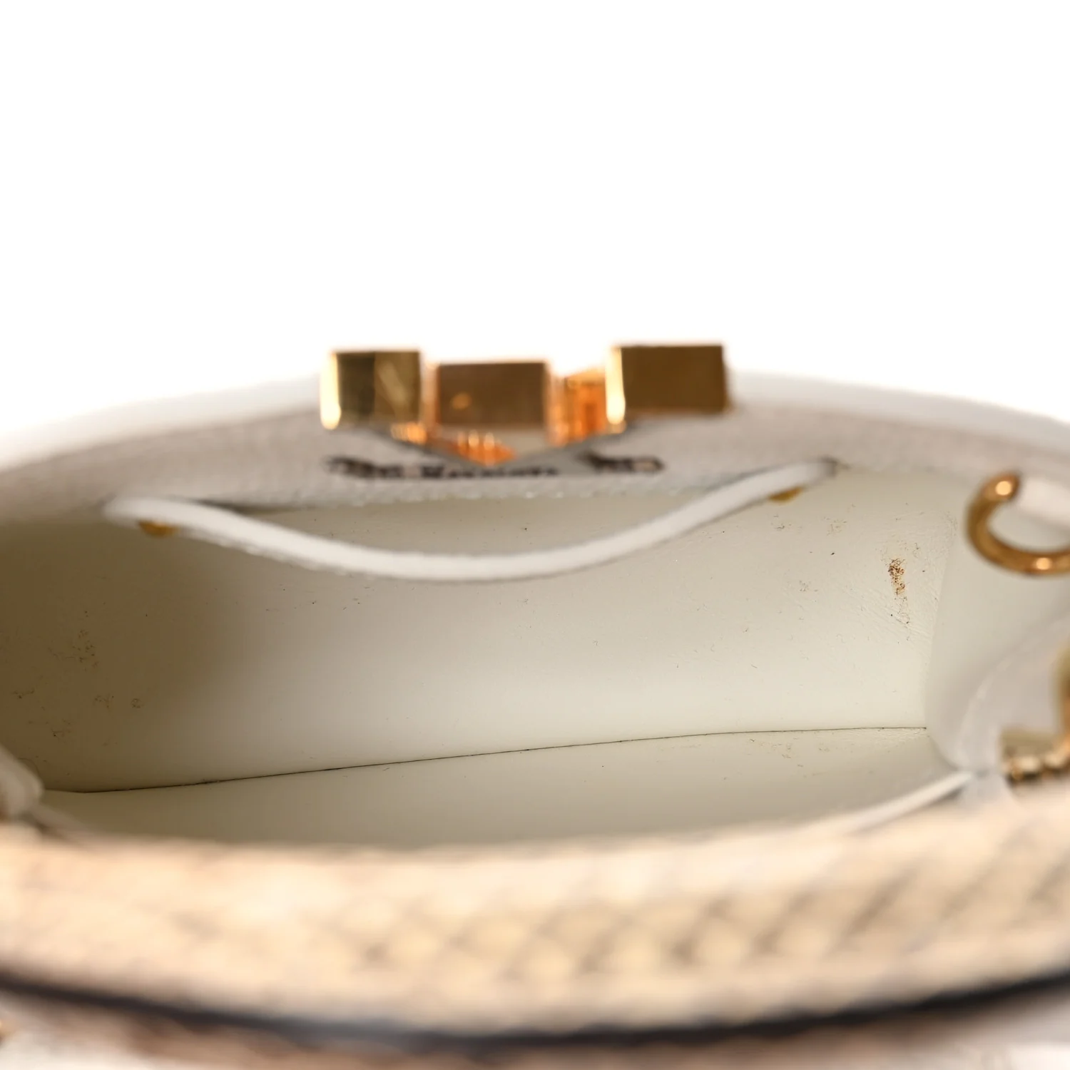 Taurillon Ayers Capucines Mini White Snow White