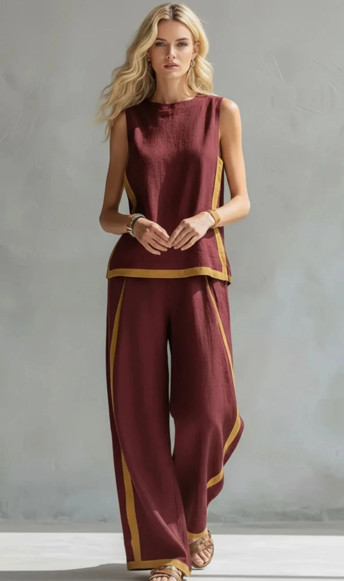 Claire | Ensemble Chic en Lin
