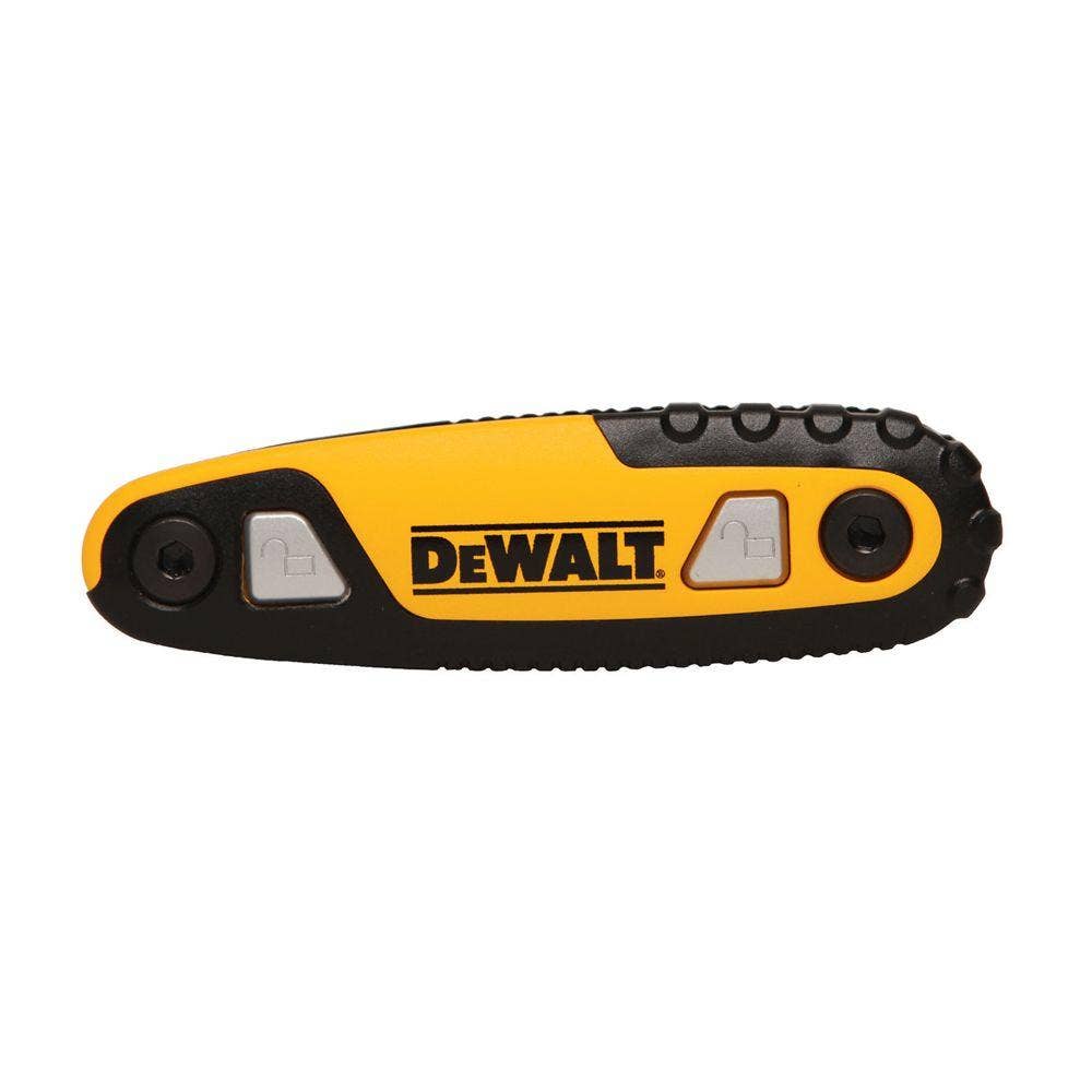 Jeu de clés Allen hexagonales pliantes DEWALT 8 pièces (SAE) DWHT70262M