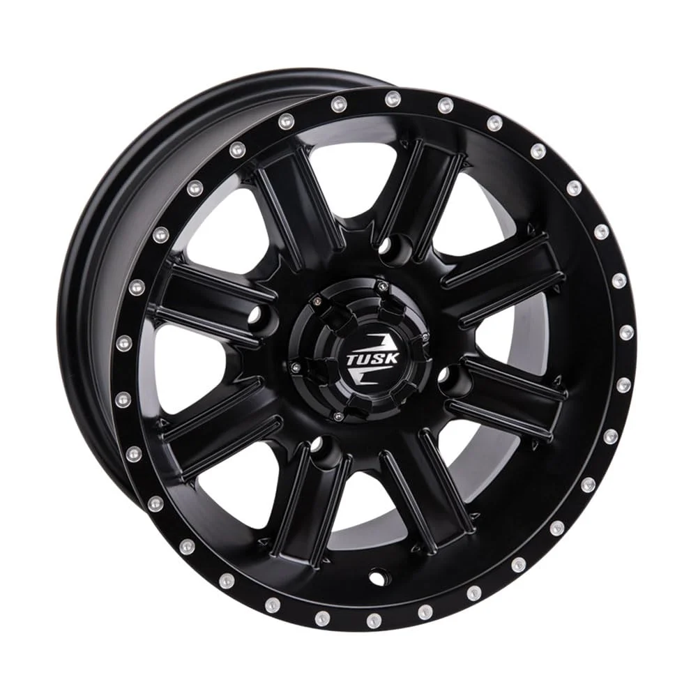 4/156 Cascade Wheel 14x7 4.0 + 3.0 Matte Black For Polaris RZR XP 1000 2014-2021 - Image 5