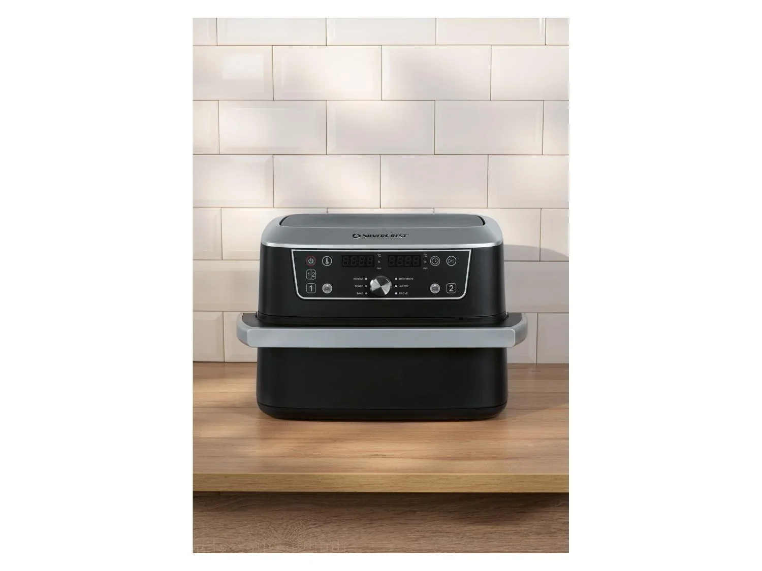 SILVERCREST Friteuse  air chaud double compartiment