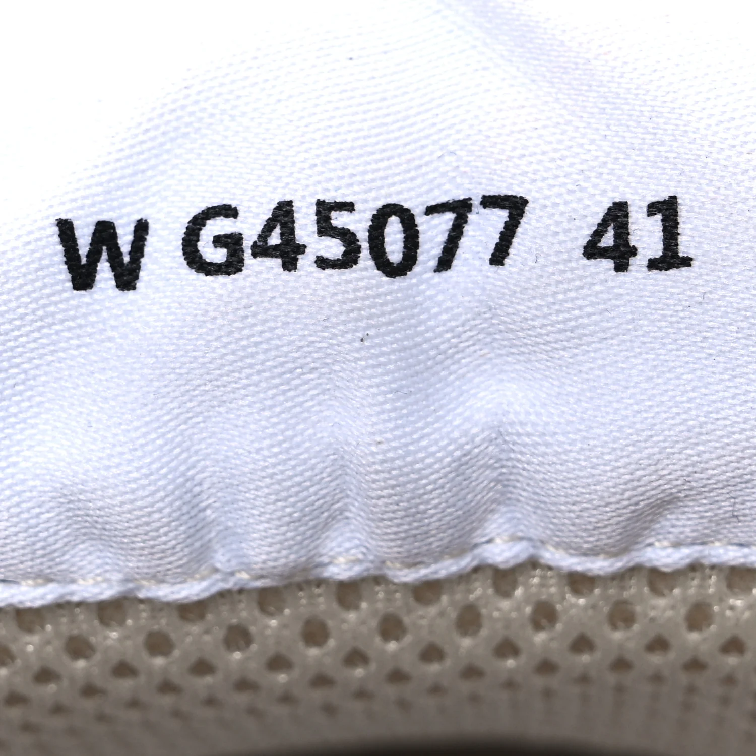 Fabric Laminated Calfskin Stretch CC Sneakers 41 Ivory White Silver