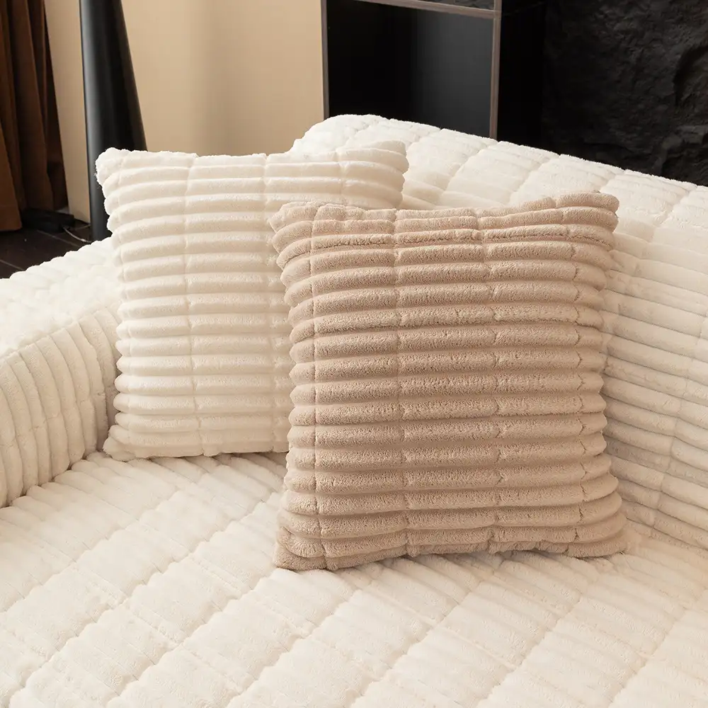 Waterproof Cozy Flannel Sofa Protection Non-Slip Couch Cover