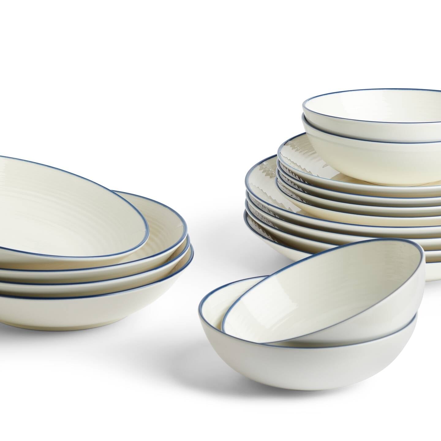 Gordon Ramsay Maze Denim Line Dinner set, 16 piece
