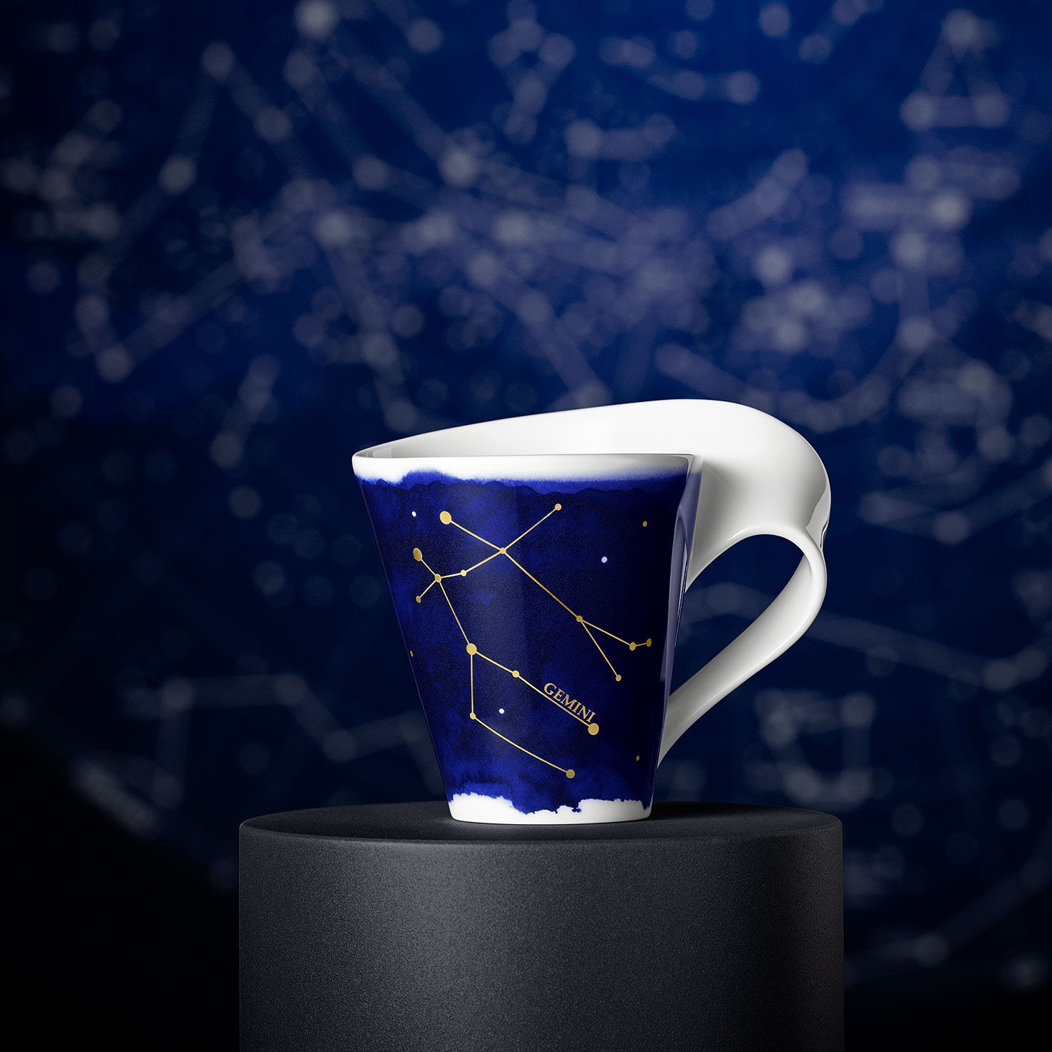 NewWave Mug - Multi-colored, 8.2 oz, Premium Porcelain